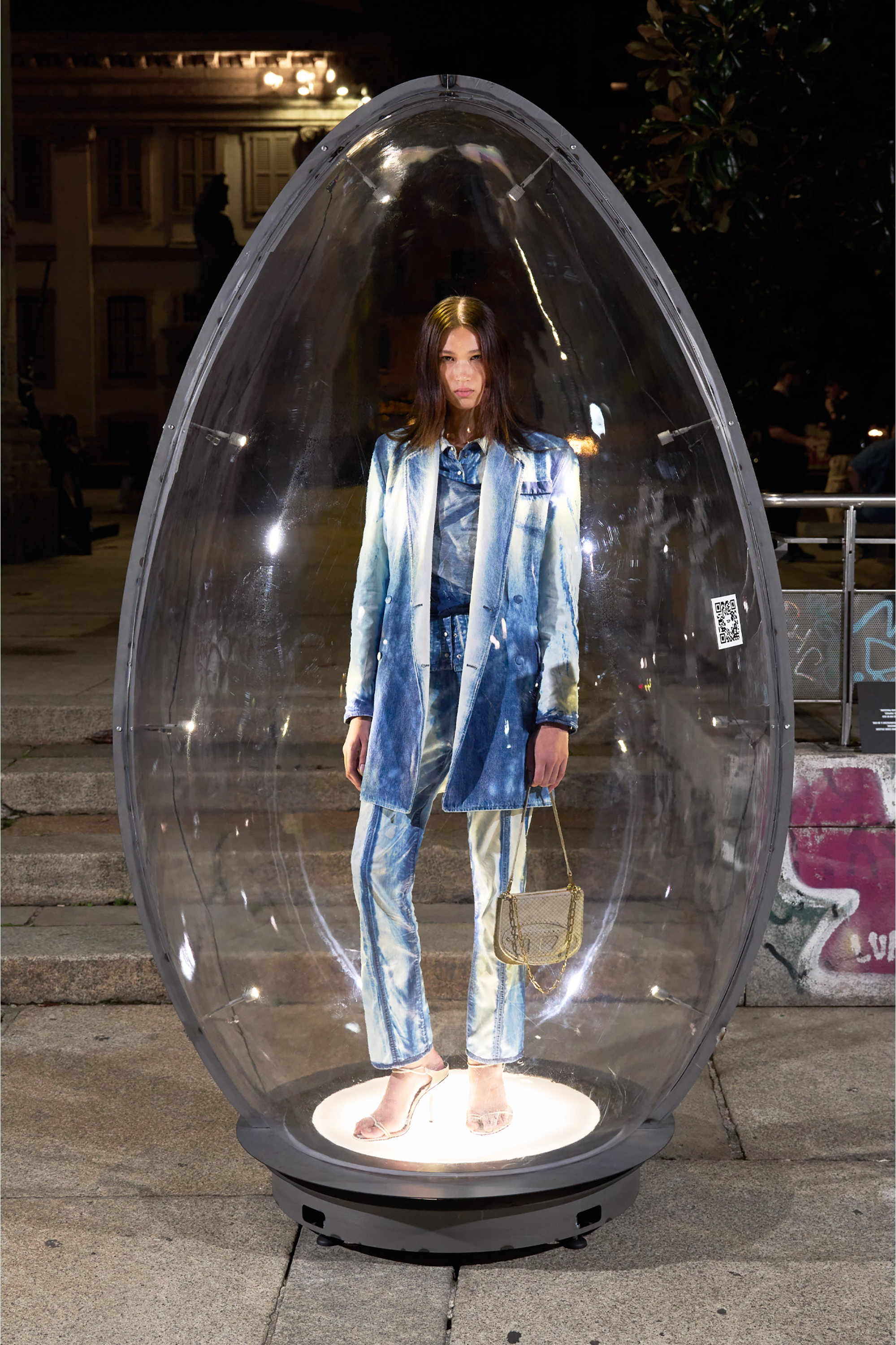 Diesel - Damen Slim Jeans D-LYSAR 068XC, Mittelblau - 6