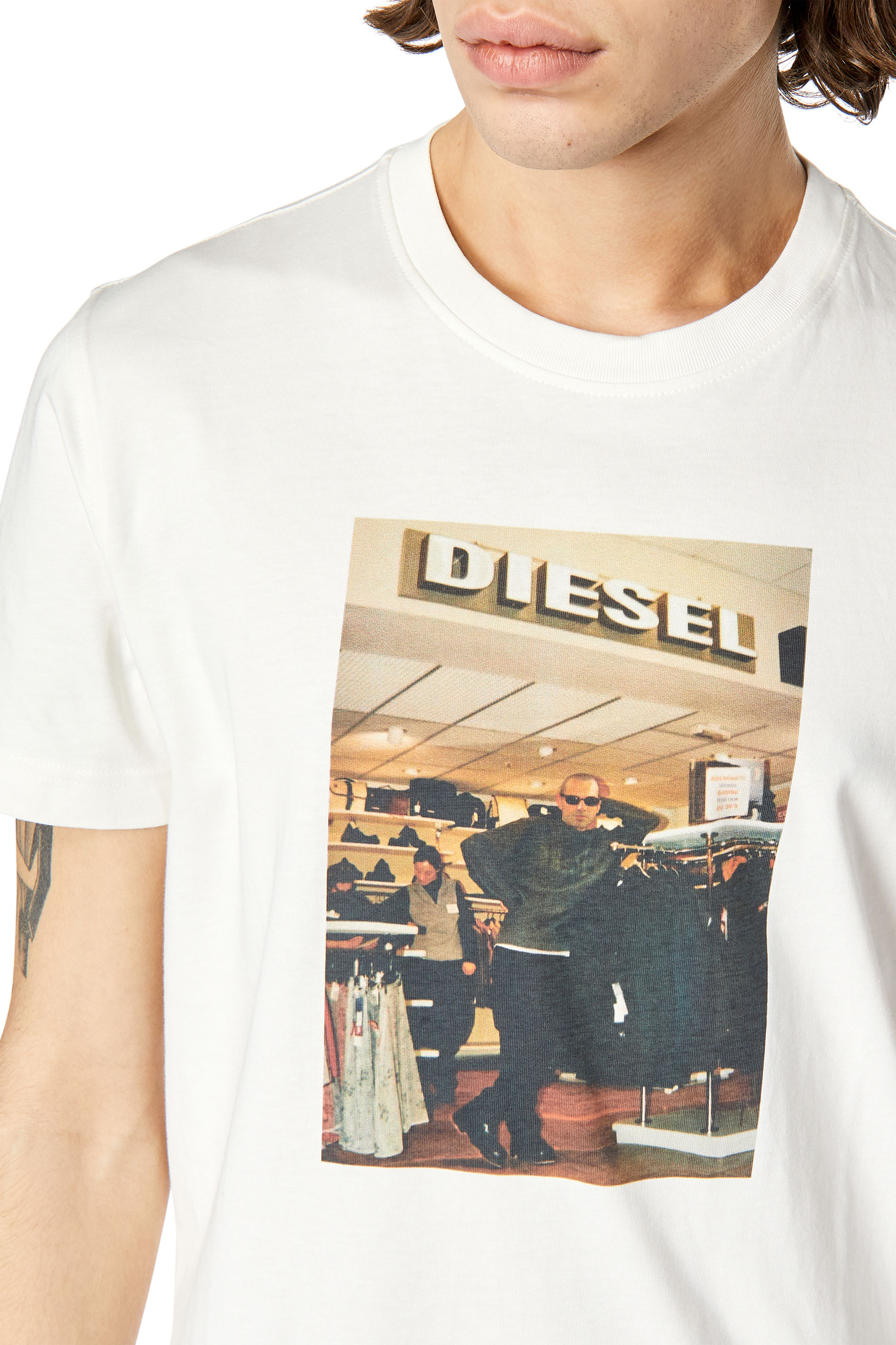 Diesel - T-DIEGOR-G8, Weiß - Image 3