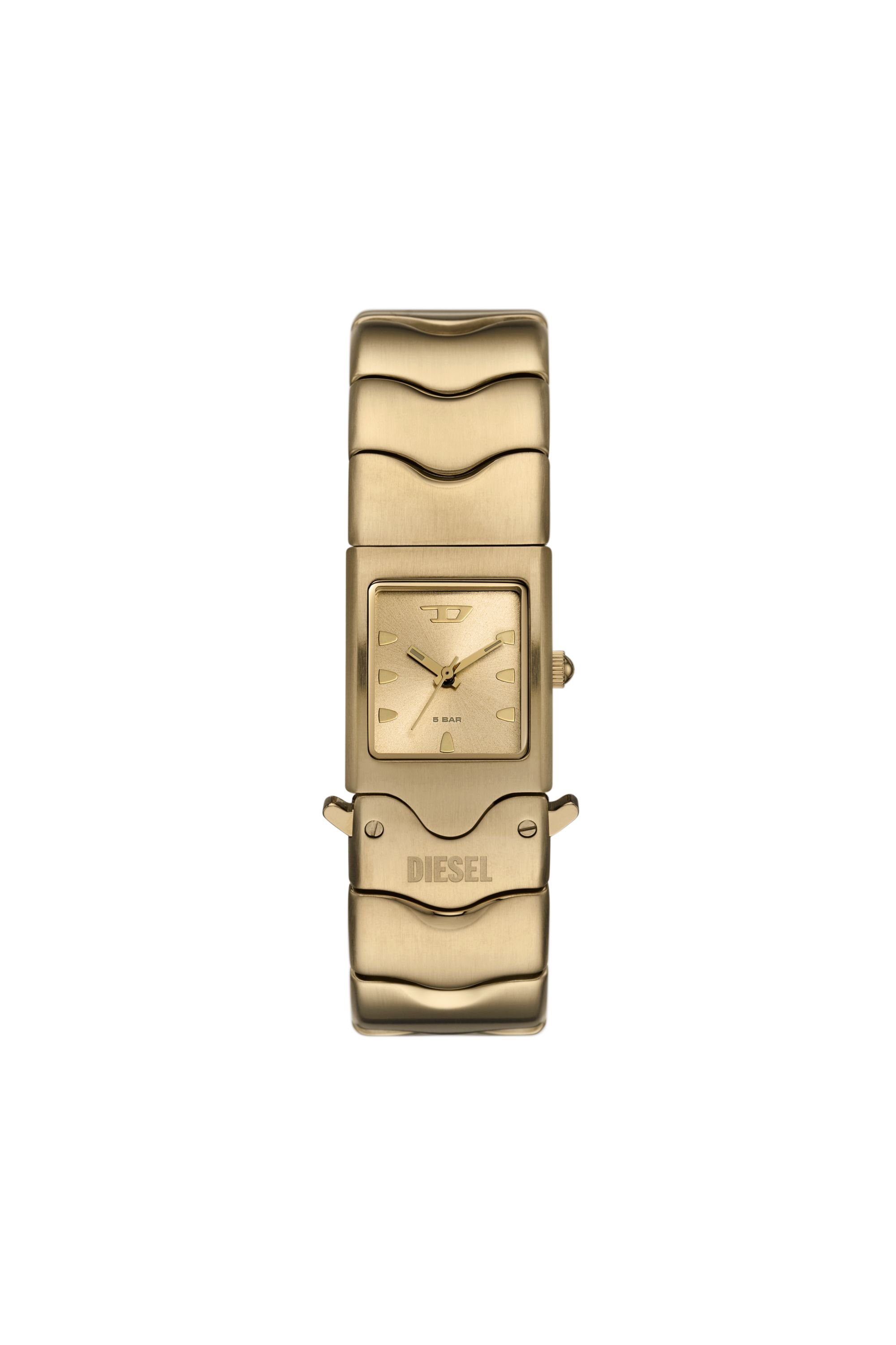 Diesel - DZ2223, Unisex Closer Armbanduhr aus Edelstahl in Gold - 1