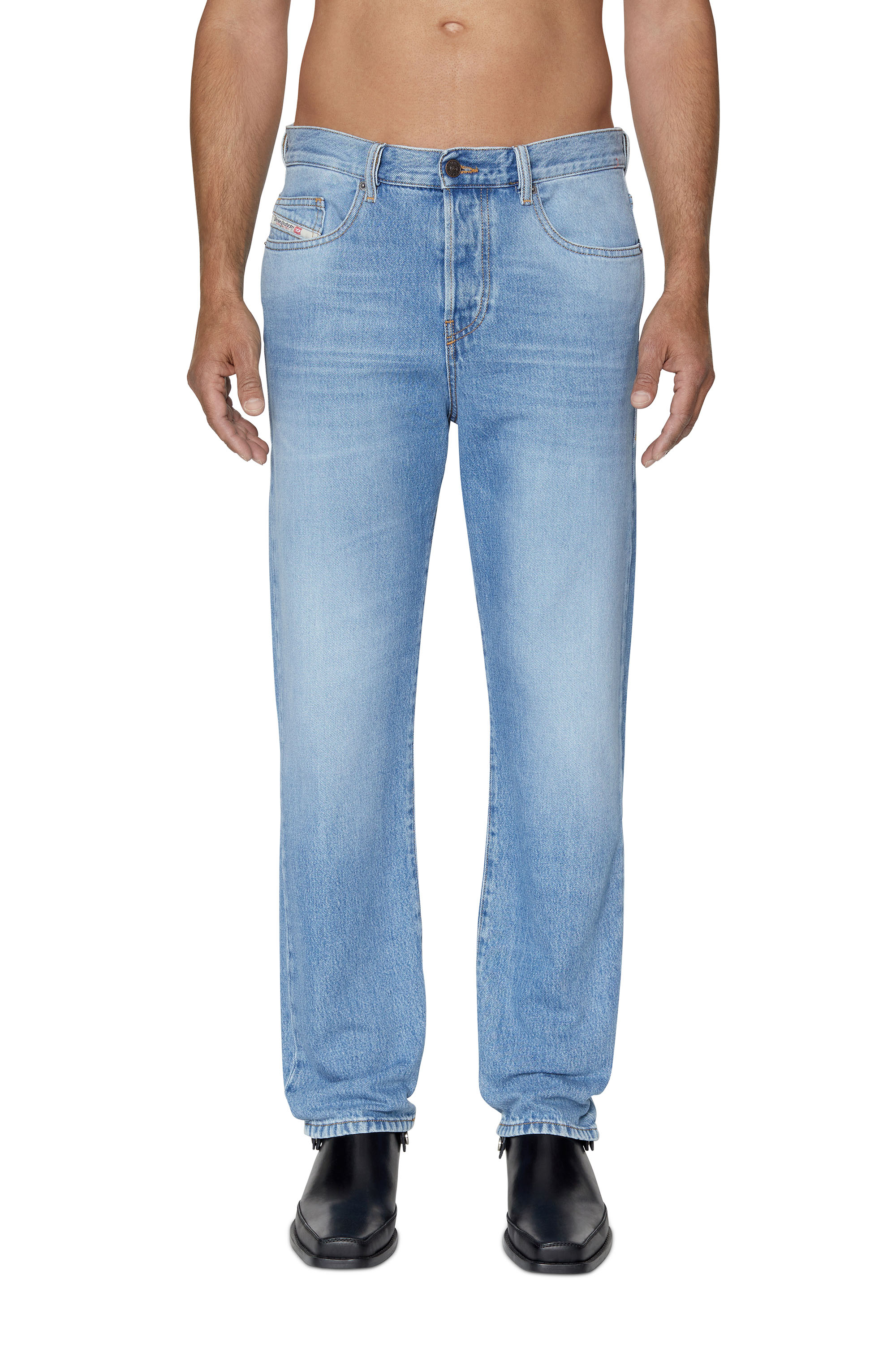 Diesel - Straight Jeans 2020 D-Viker 09C15, Hellblau - Image 1