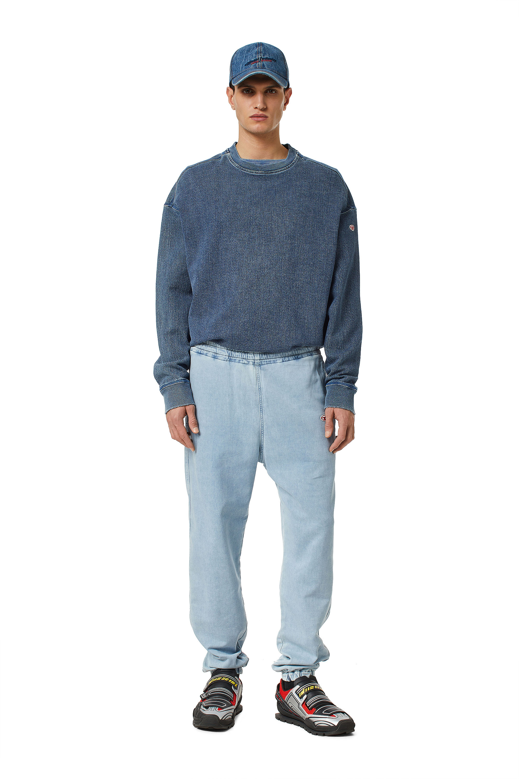 D-Lab Track Denim Joggjeans® 069YM, Hellblau - Jeans