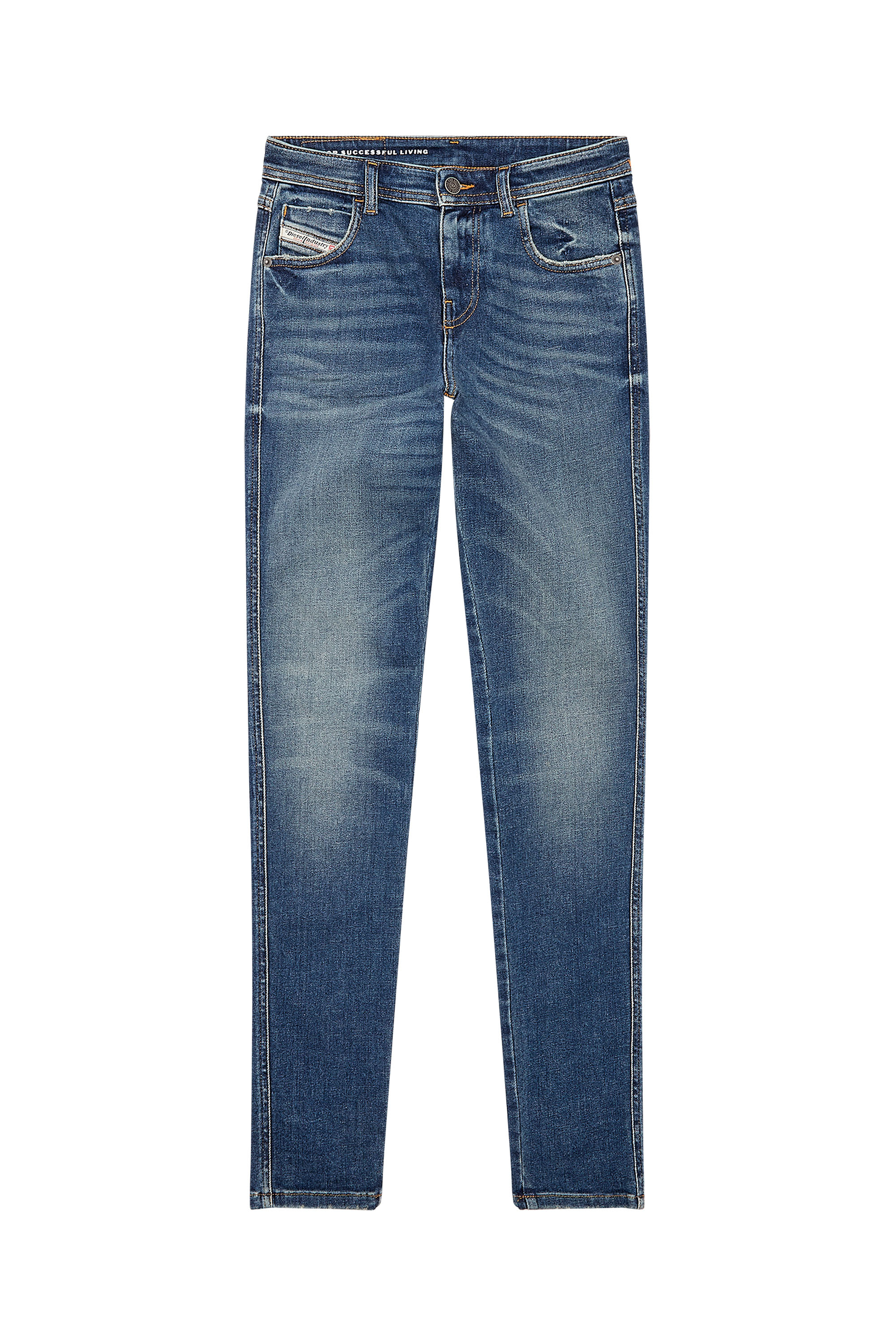 Diesel - Skinny Jeans 2015 Babhila 09G71, Dunkelblau - Image 3