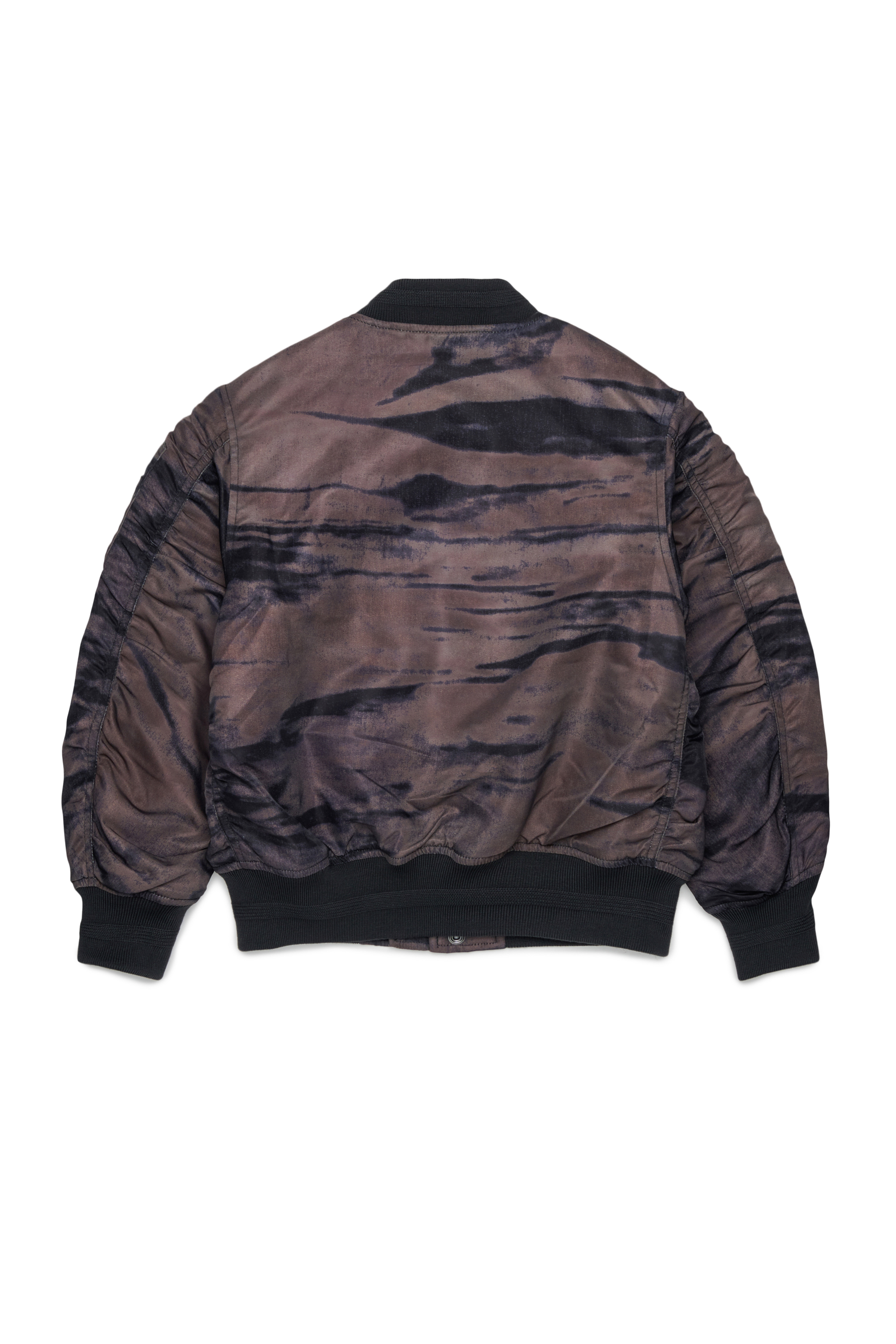 Diesel - JAKEPSDLBZ, Herren Nylon-Bomberjacke mit Steppfutter in Gr&uuml;n - 2