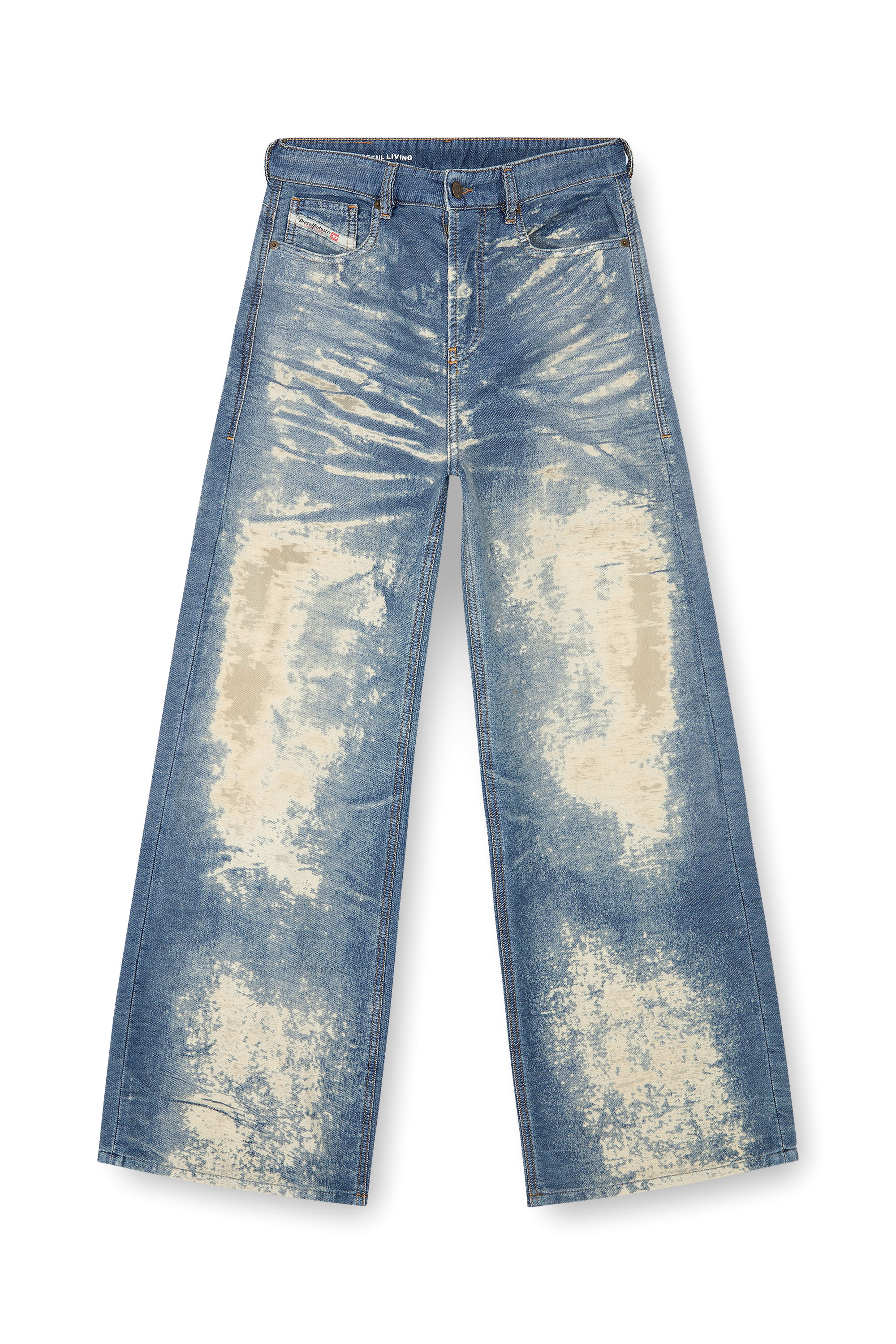 Diesel - Damen Relaxed Jeans 1996 D-Sire 068RE, Mittelblau - 5