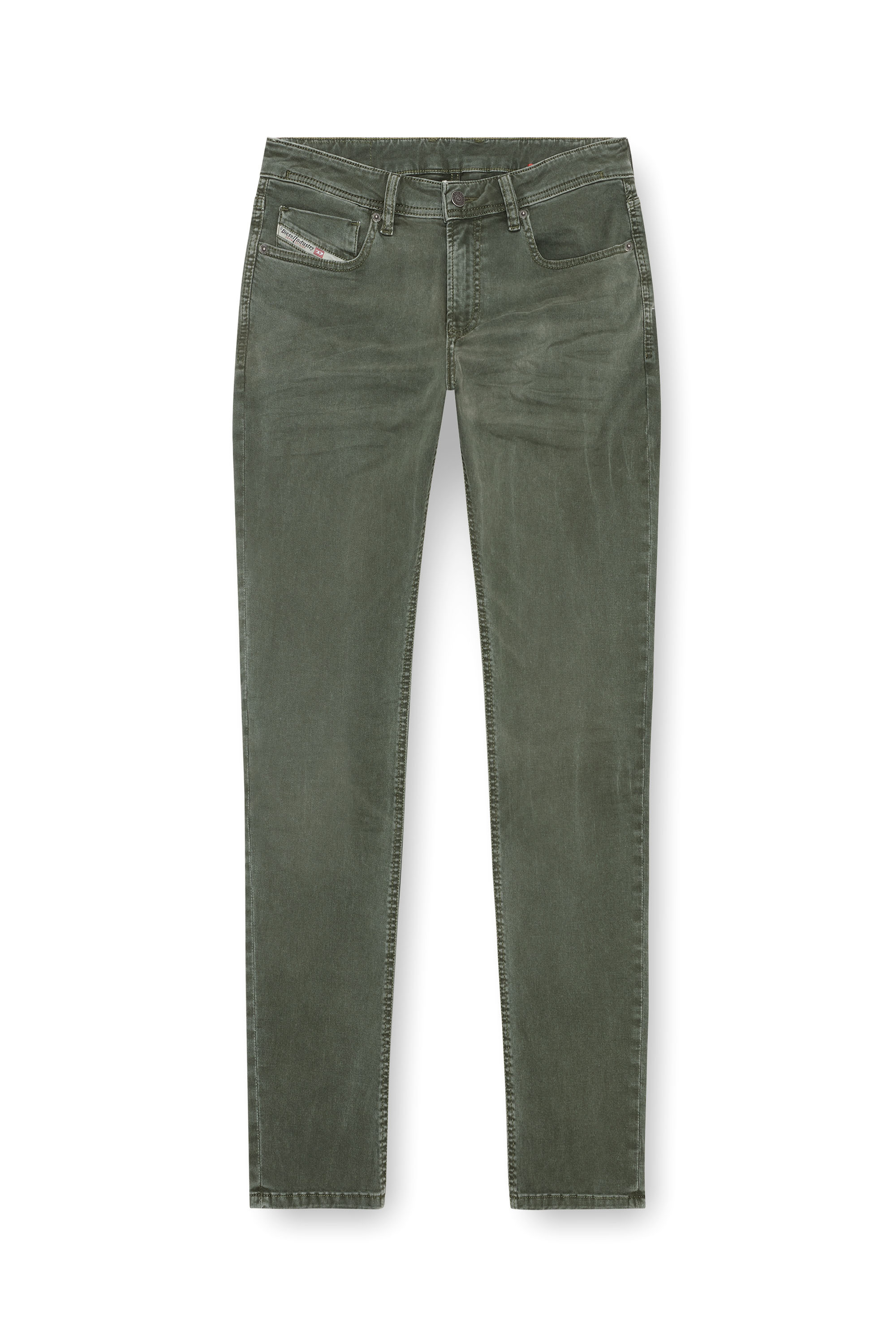 Diesel - Man Skinny Jeans 1979 Sleenker 0ENAK, Green - Image 5