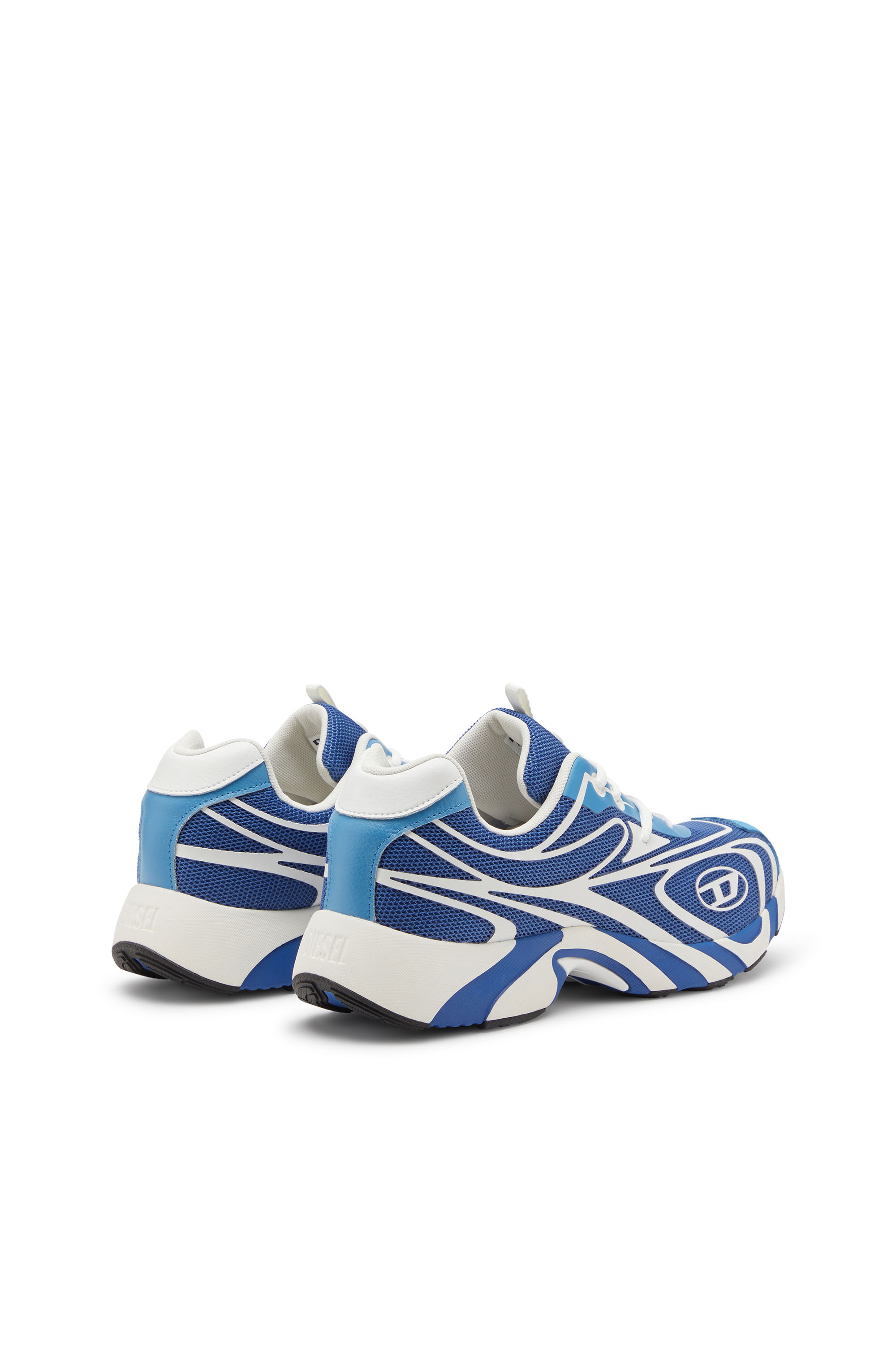 Diesel - S-D-VIT'S 500 LOW, Herren S-D-Vit - Schnürsneaker in Blau/Weiss - 3