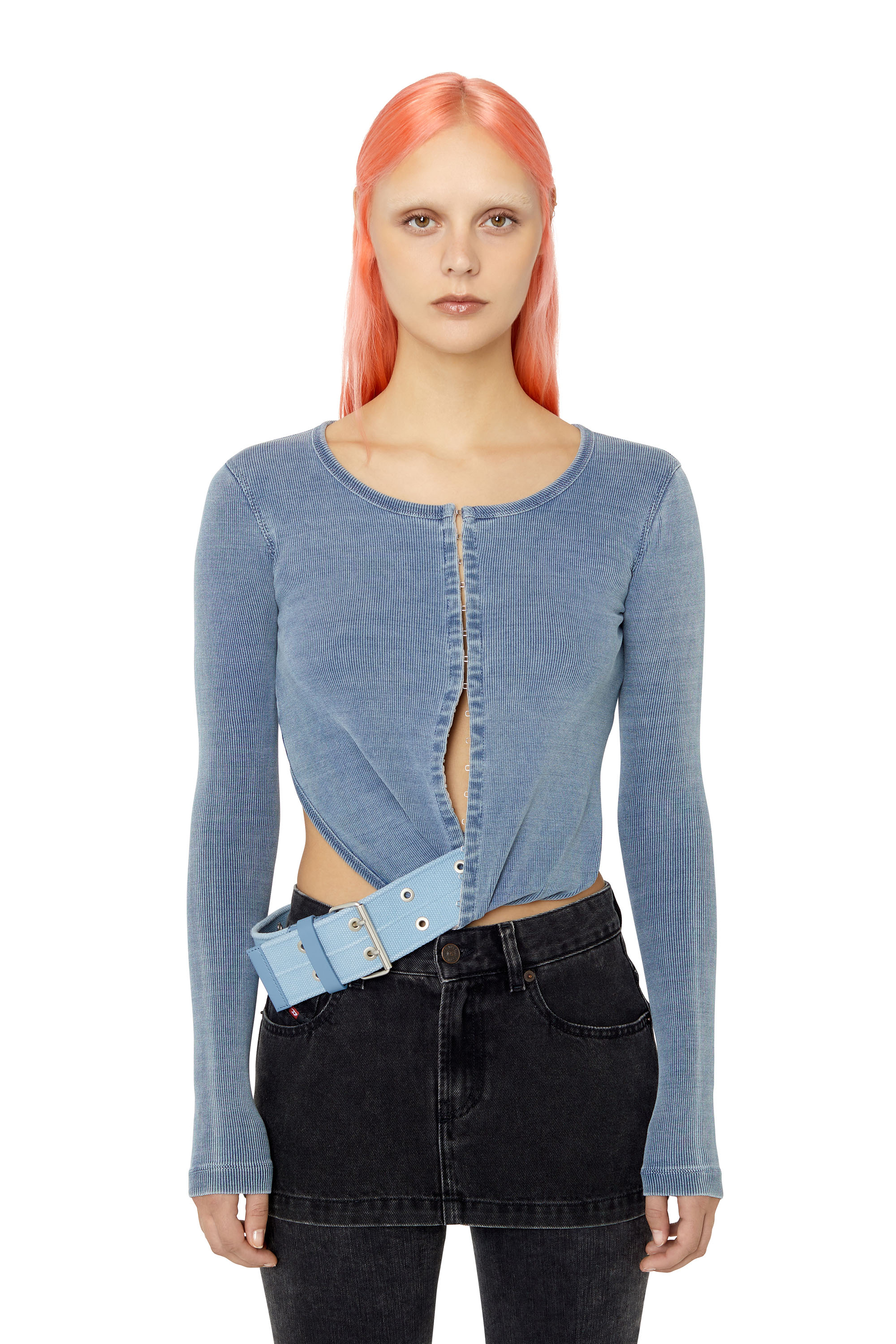 Diesel - T-HILDY-LS, Blau - Image 1