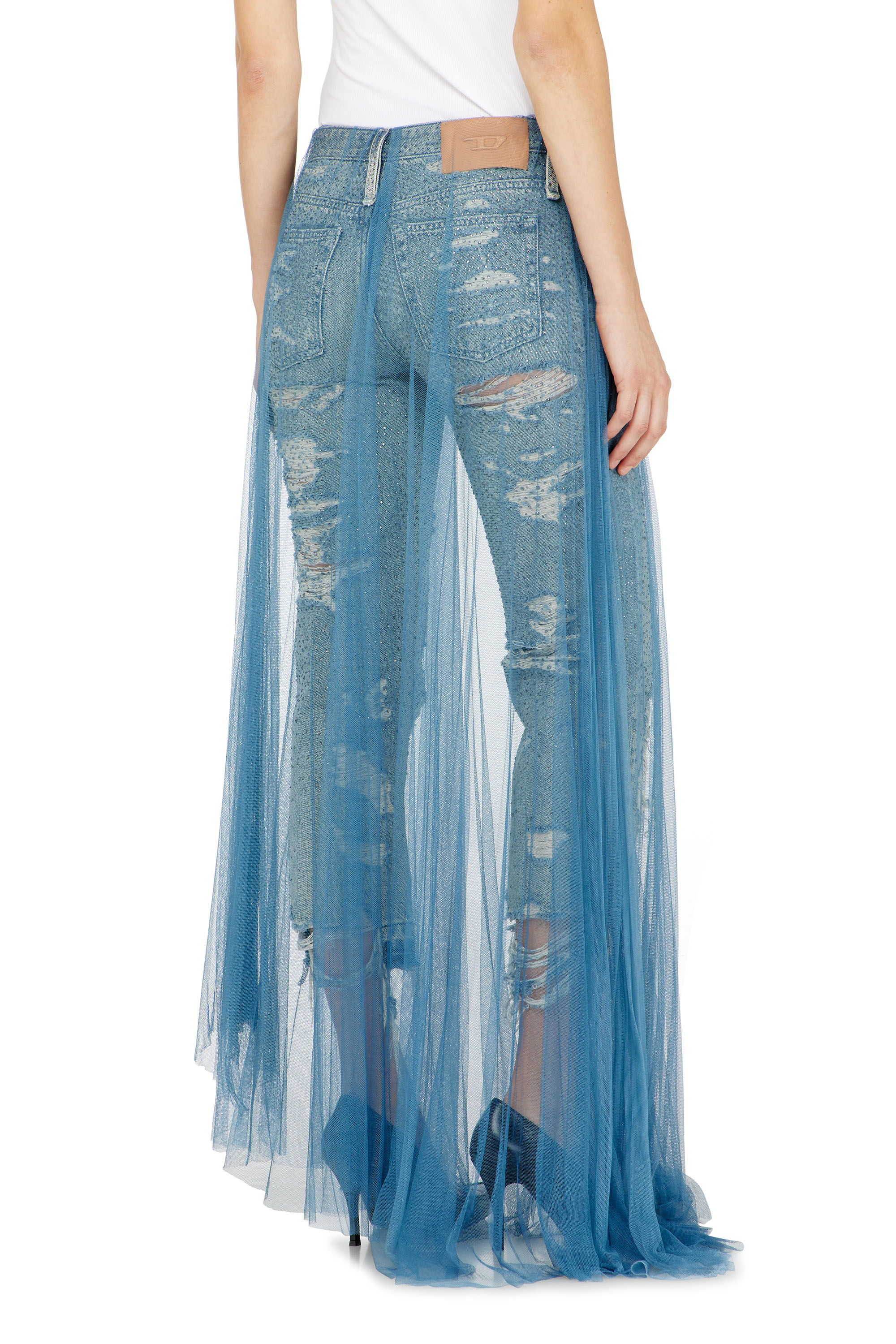 Diesel - Damen Regular Jeans D-Aisi 0DBER, Mittelblau - 5