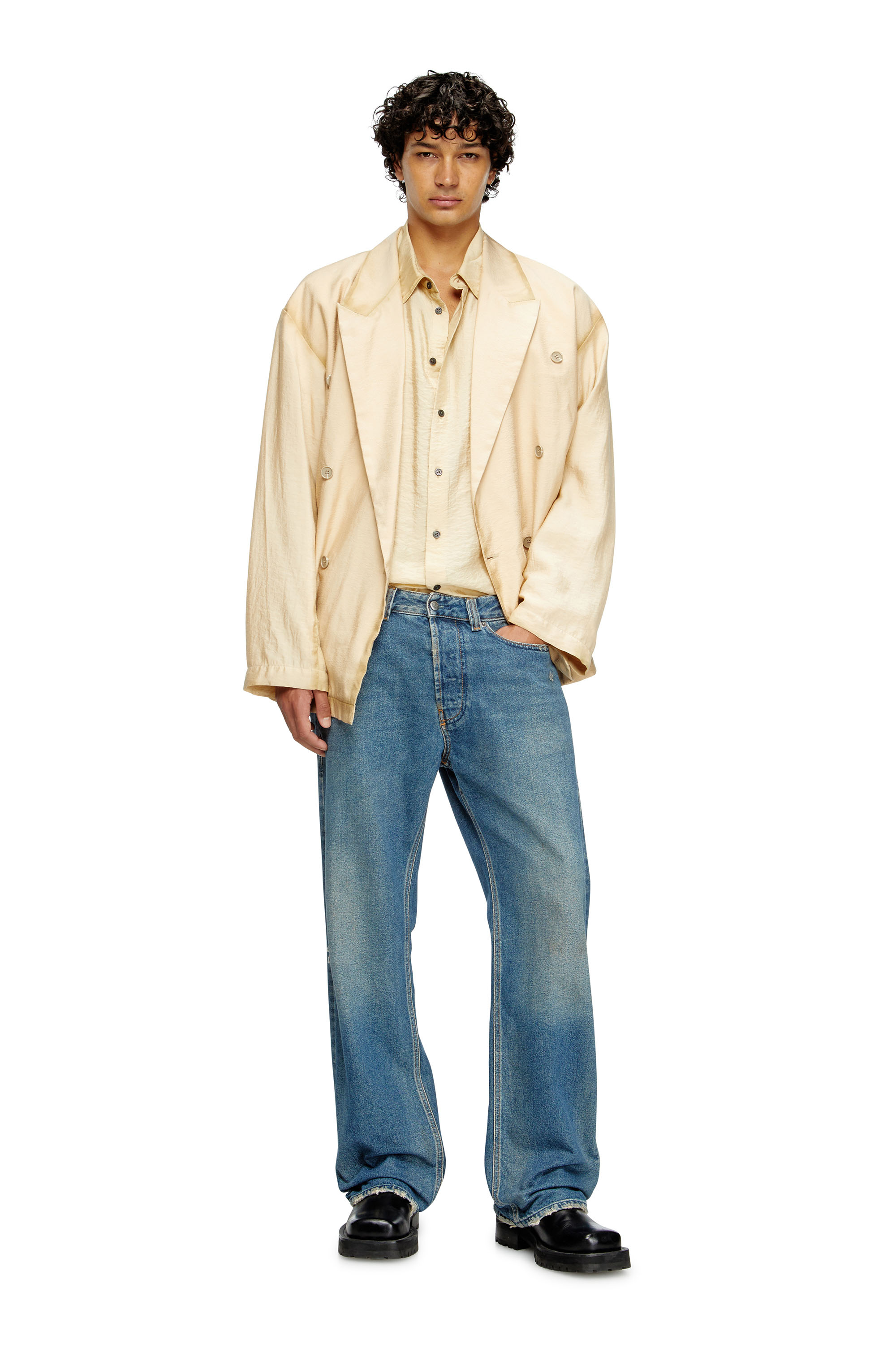 Diesel - Herren Relaxed Jeans 1980 D-Eeper 09J79, Mittelblau - 1