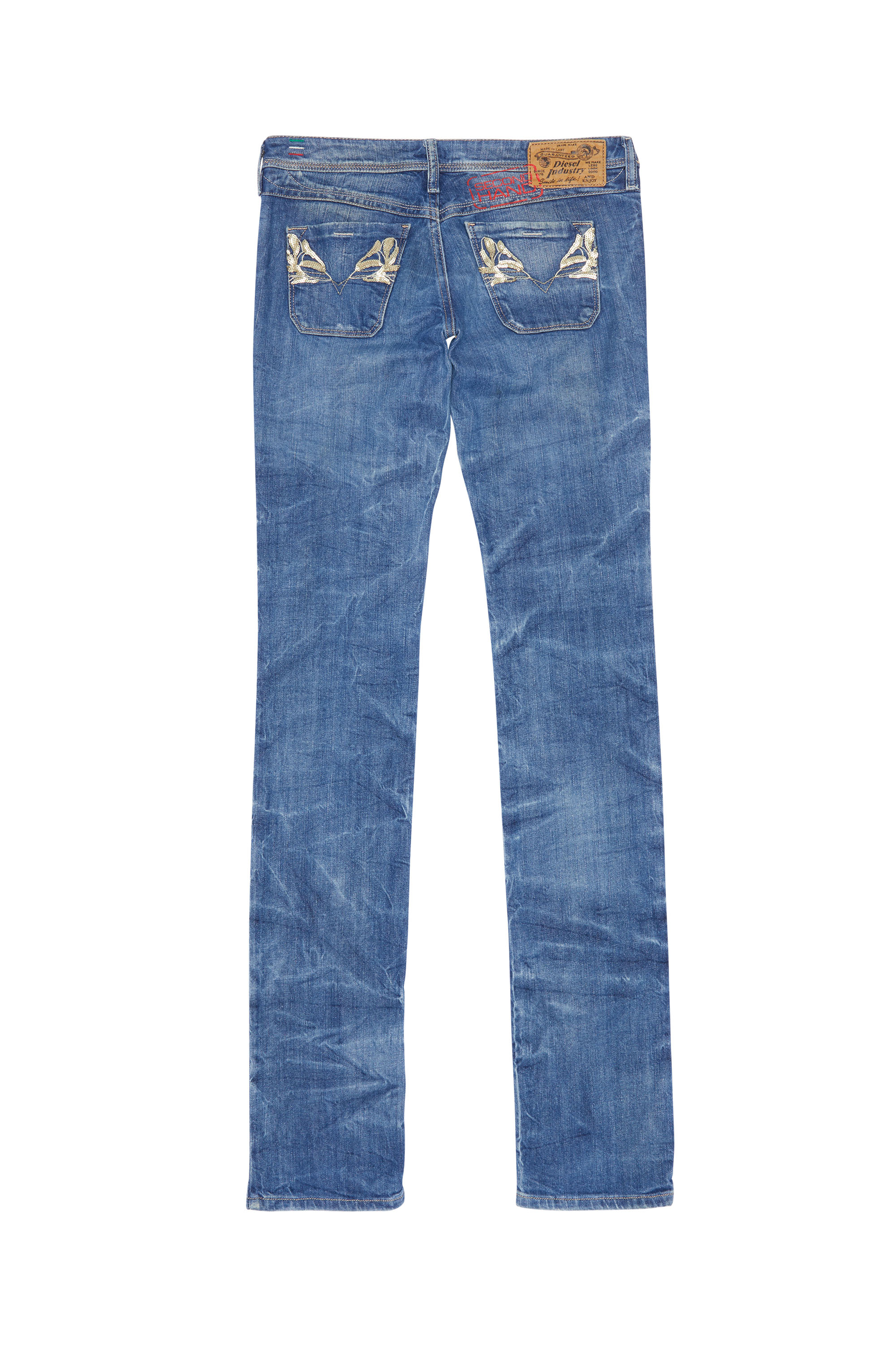 Diesel - LOWKY, Damen Diesel Damen - Jeans Mittelblau in Mittelblau - 2