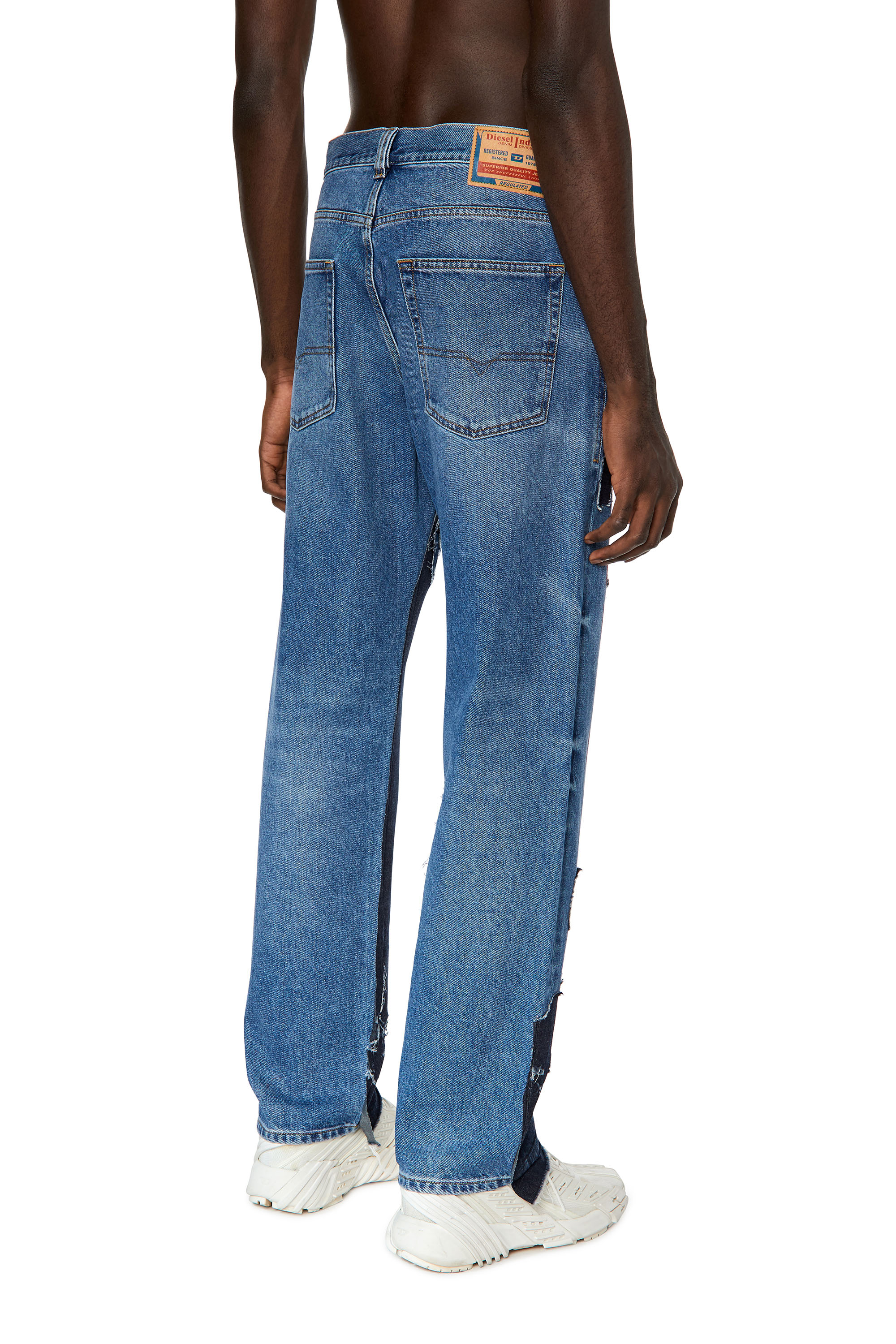 Diesel - 2010 D-Macs 09G77 Straight Jeans, Mittelblau - Image 2