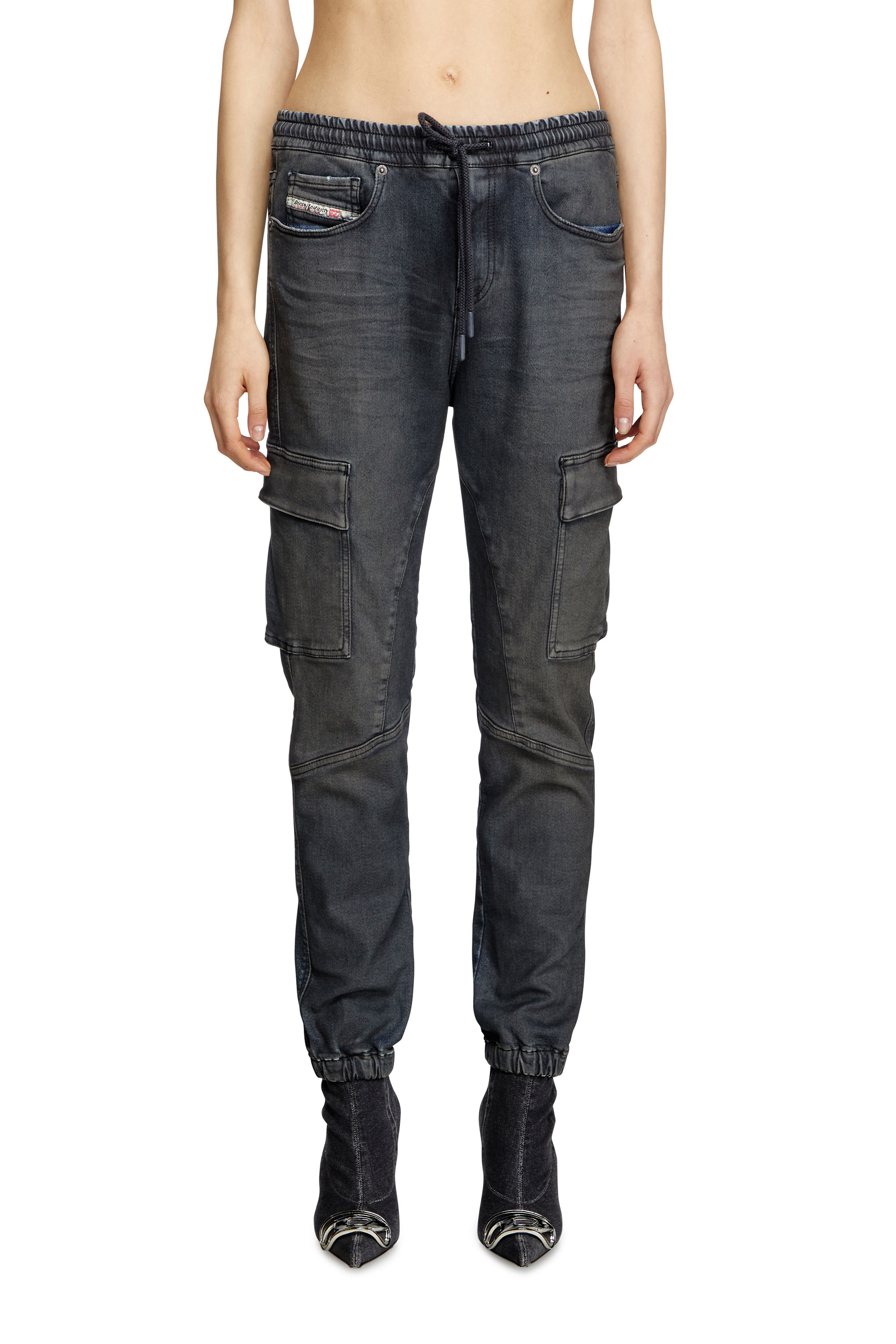 Diesel - Damen Regular 2051 D-Ursy Joggjeans&reg; 09L13, Dunkelblau - 3
