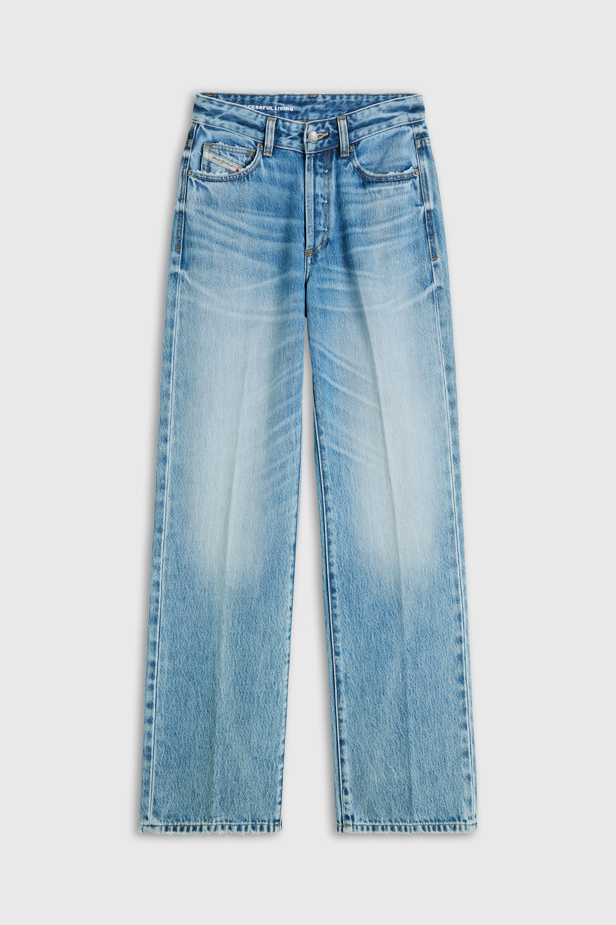 Diesel - Damen Regular Jeans 1971 D-Sent 0DLDF, Hellblau - 2