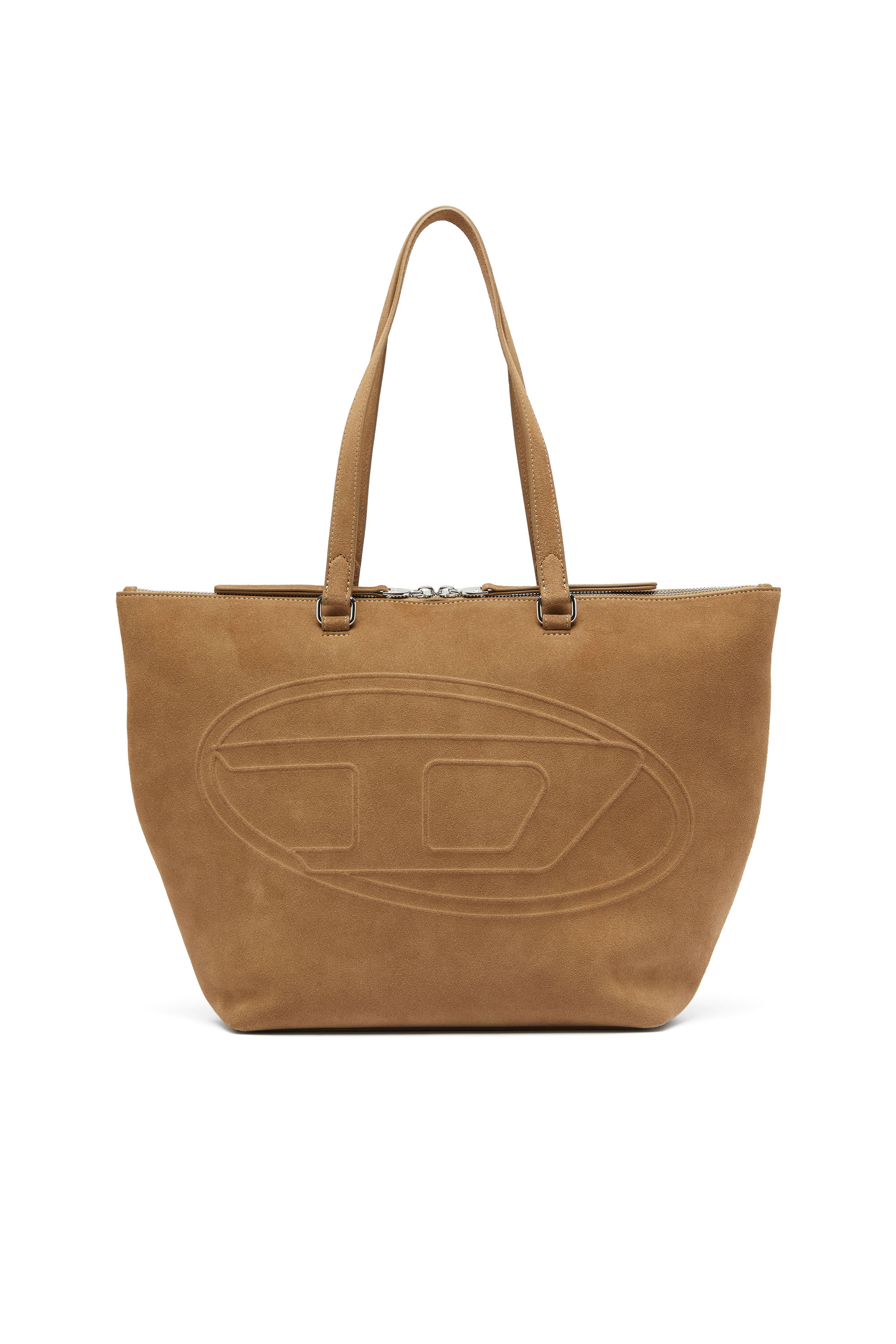 Diesel - 1DR DOME TOTE E/W, Unisex 1DR Dome-Suede Tote mit Oval D Logo in null - 1