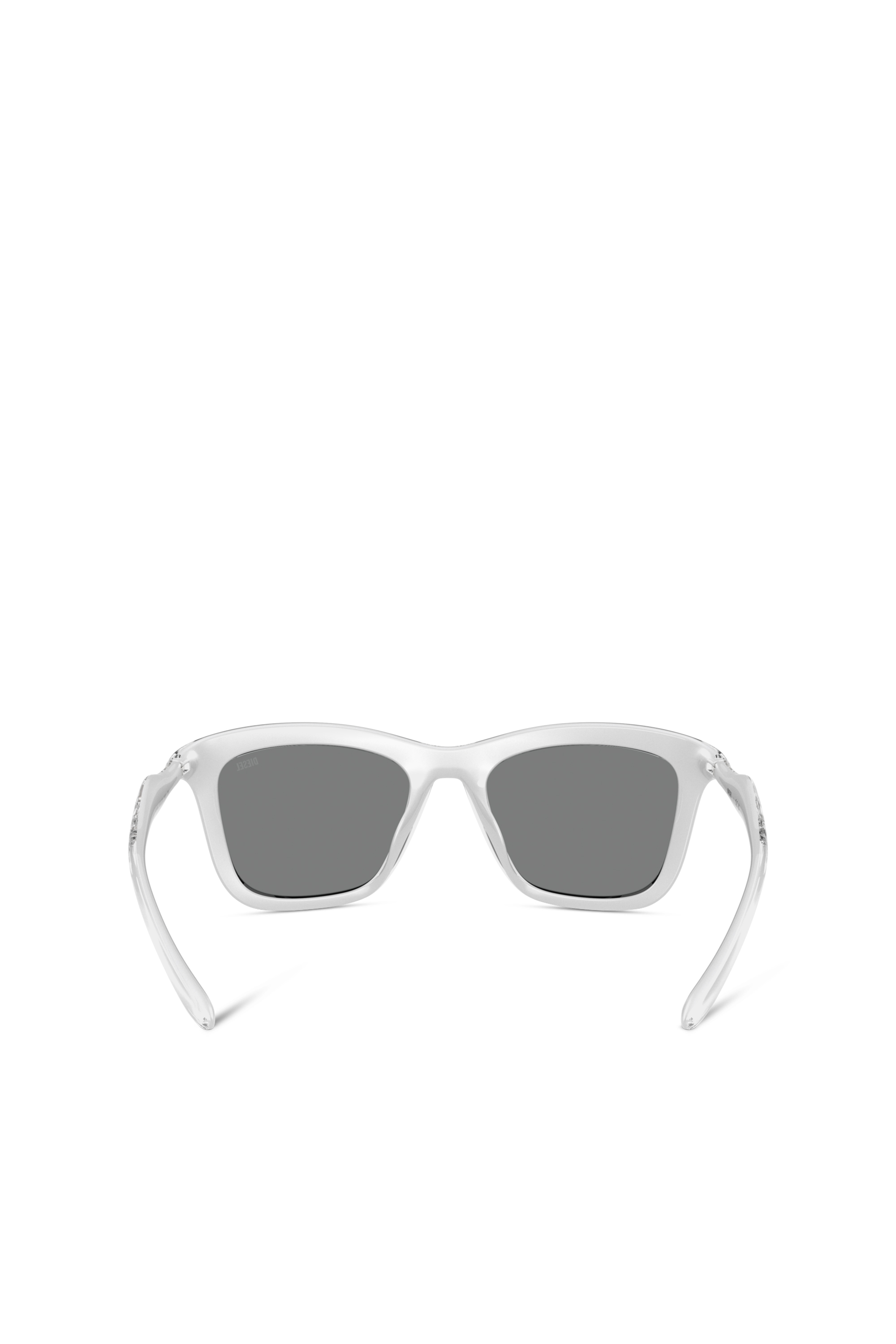 Diesel - 0DL3008U, Unisex Eckige Sonnenbrille in Grau - 4