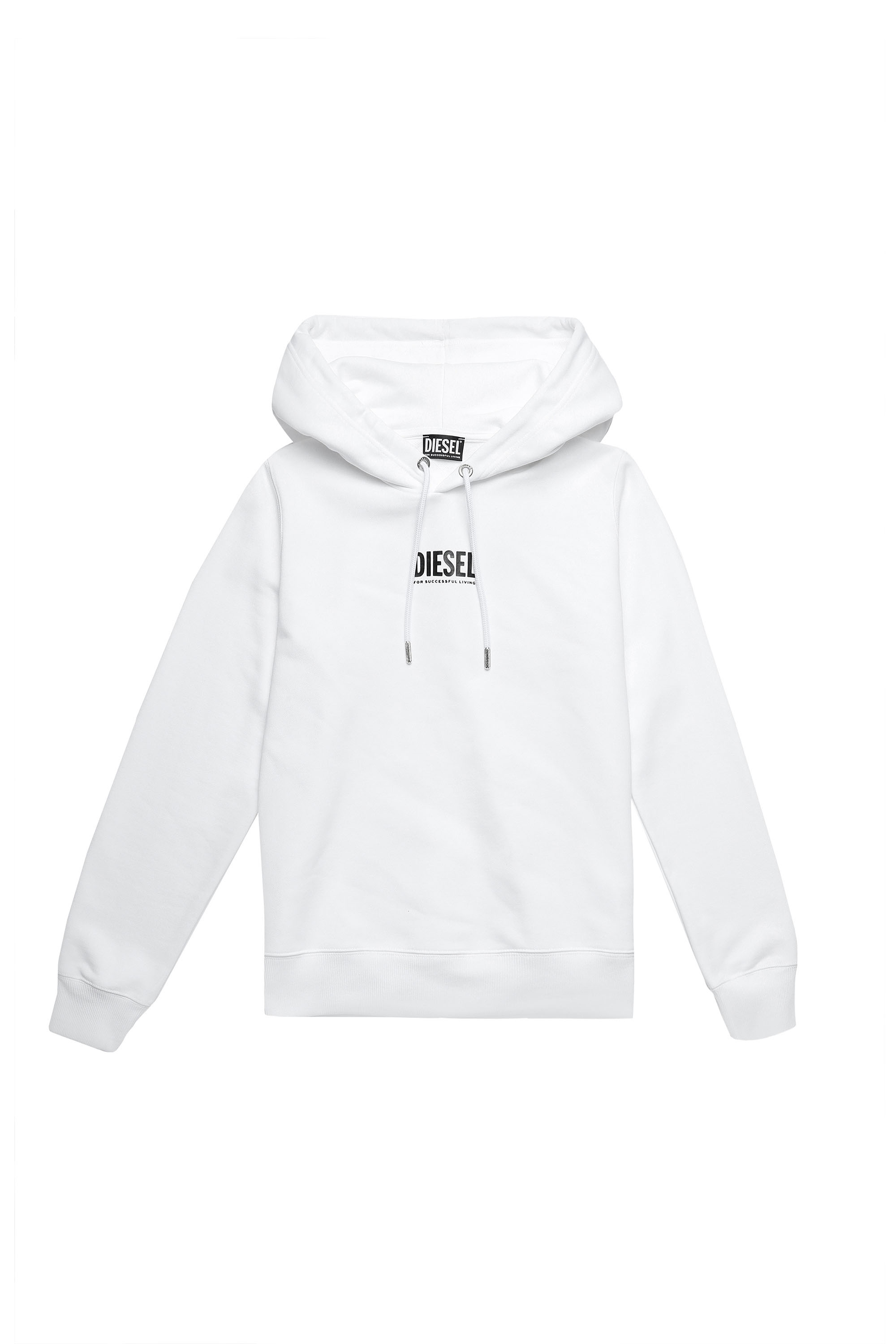 F-ANGS-H-ECOSMALLOGO, Schwarz/Weiss - Sweatshirts