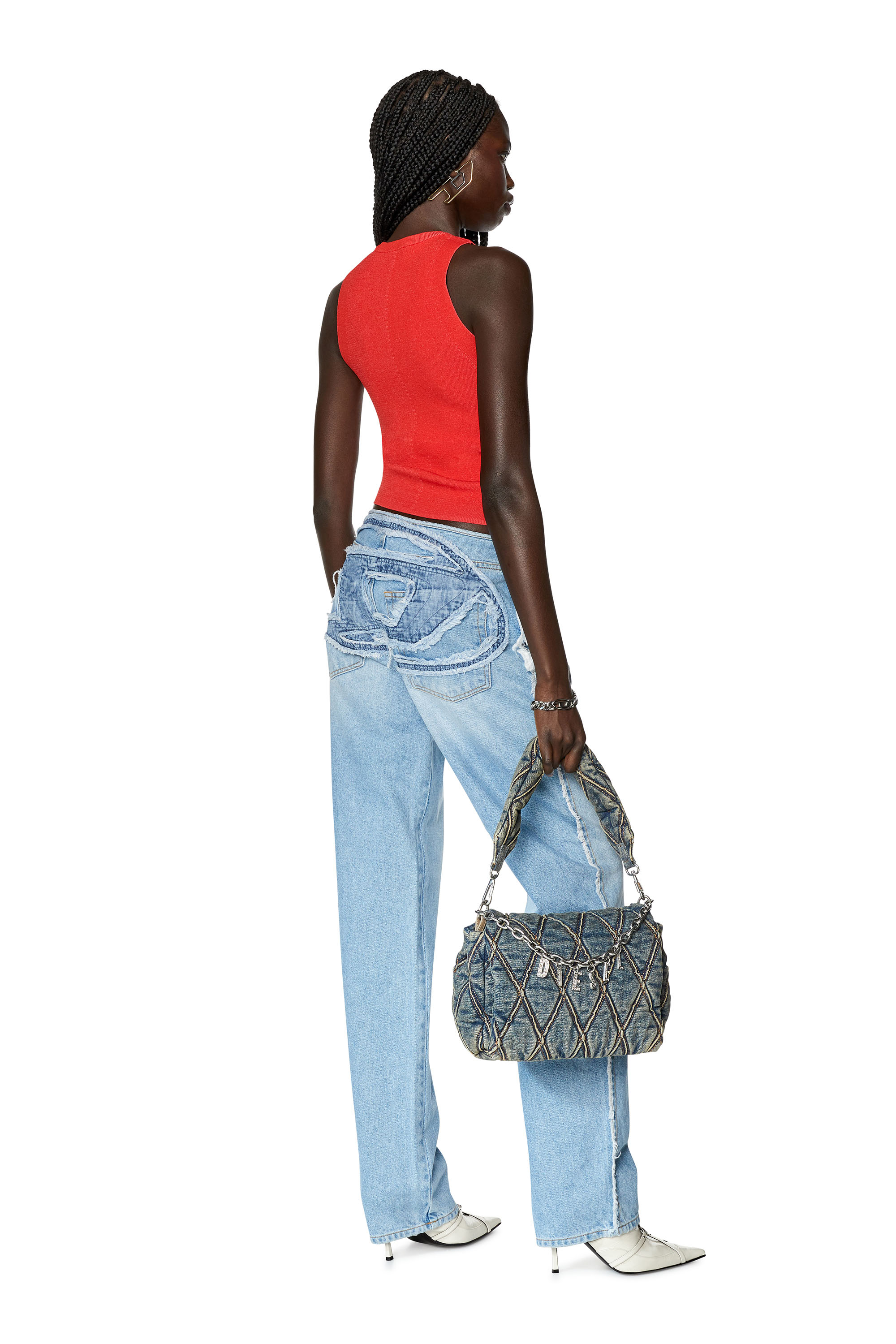Diesel - Straight Jeans D-Ark 0HLAC, Hellblau - Image 5