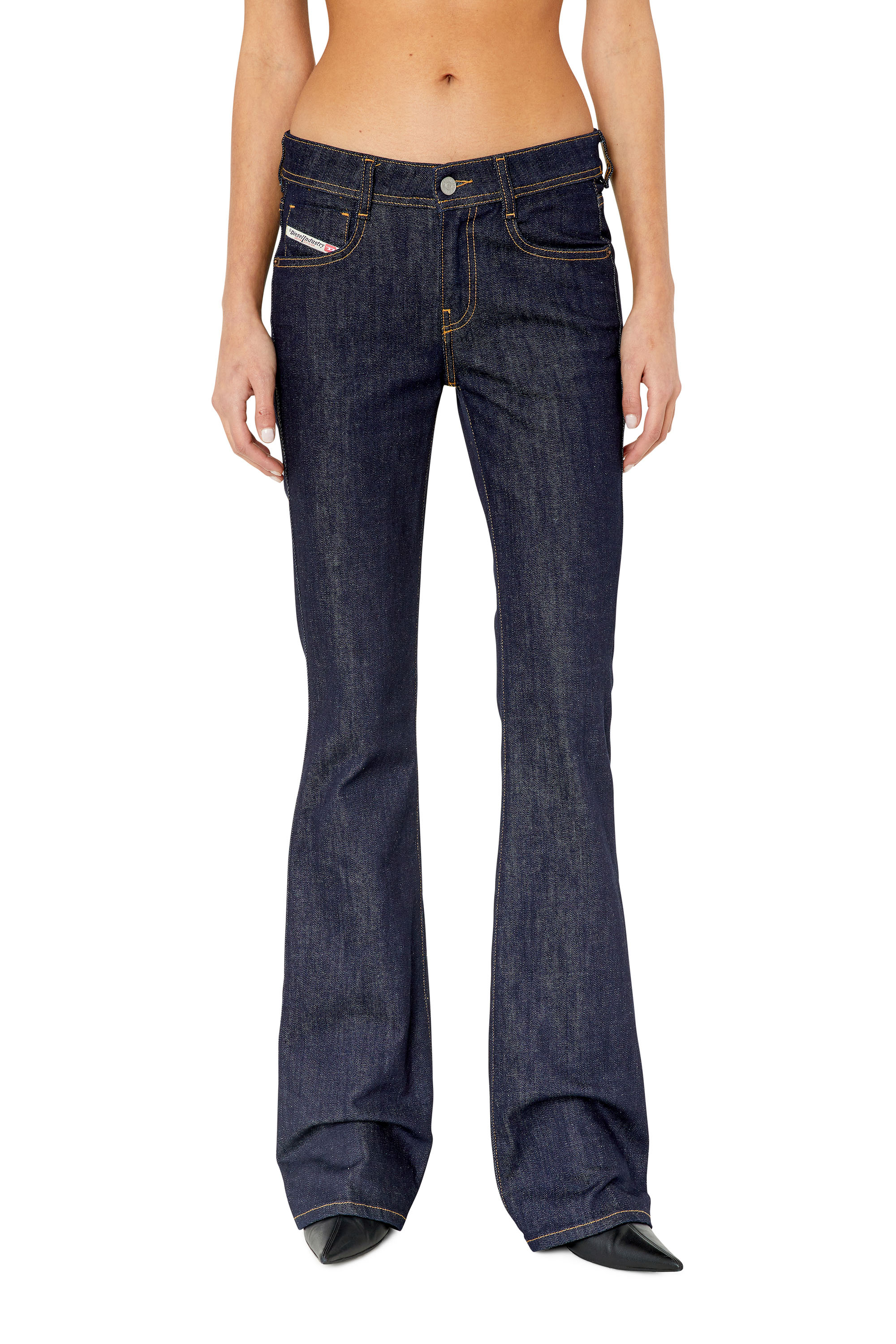 Diesel - 1969 D-Ebbey Z9B89 Bootcut and Flare Jeans, Dunkelblau - Image 1