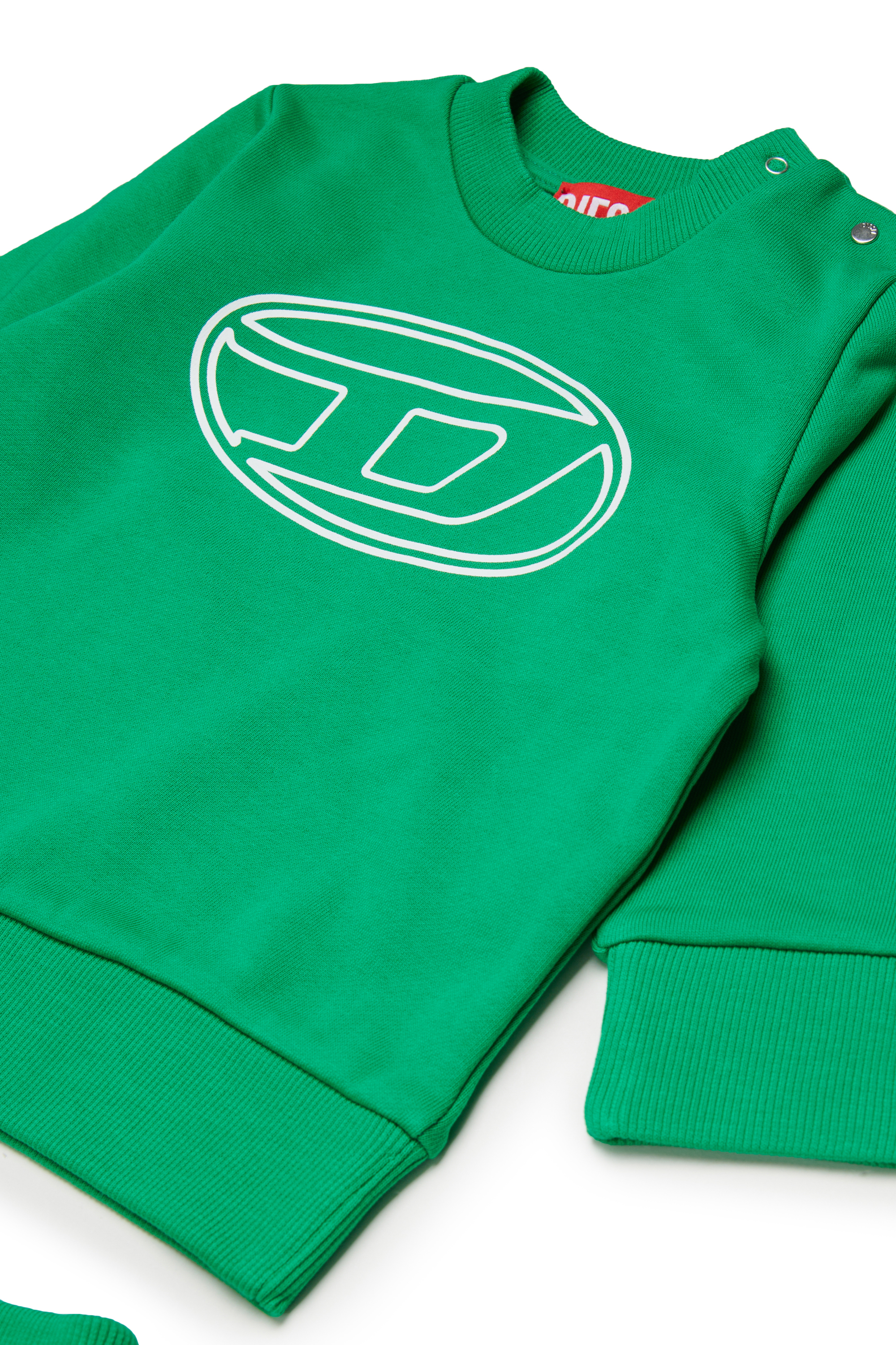 Diesel - STIMOTYB-SET, Unisex Baumwollanzug mit Logo in Grün - 3