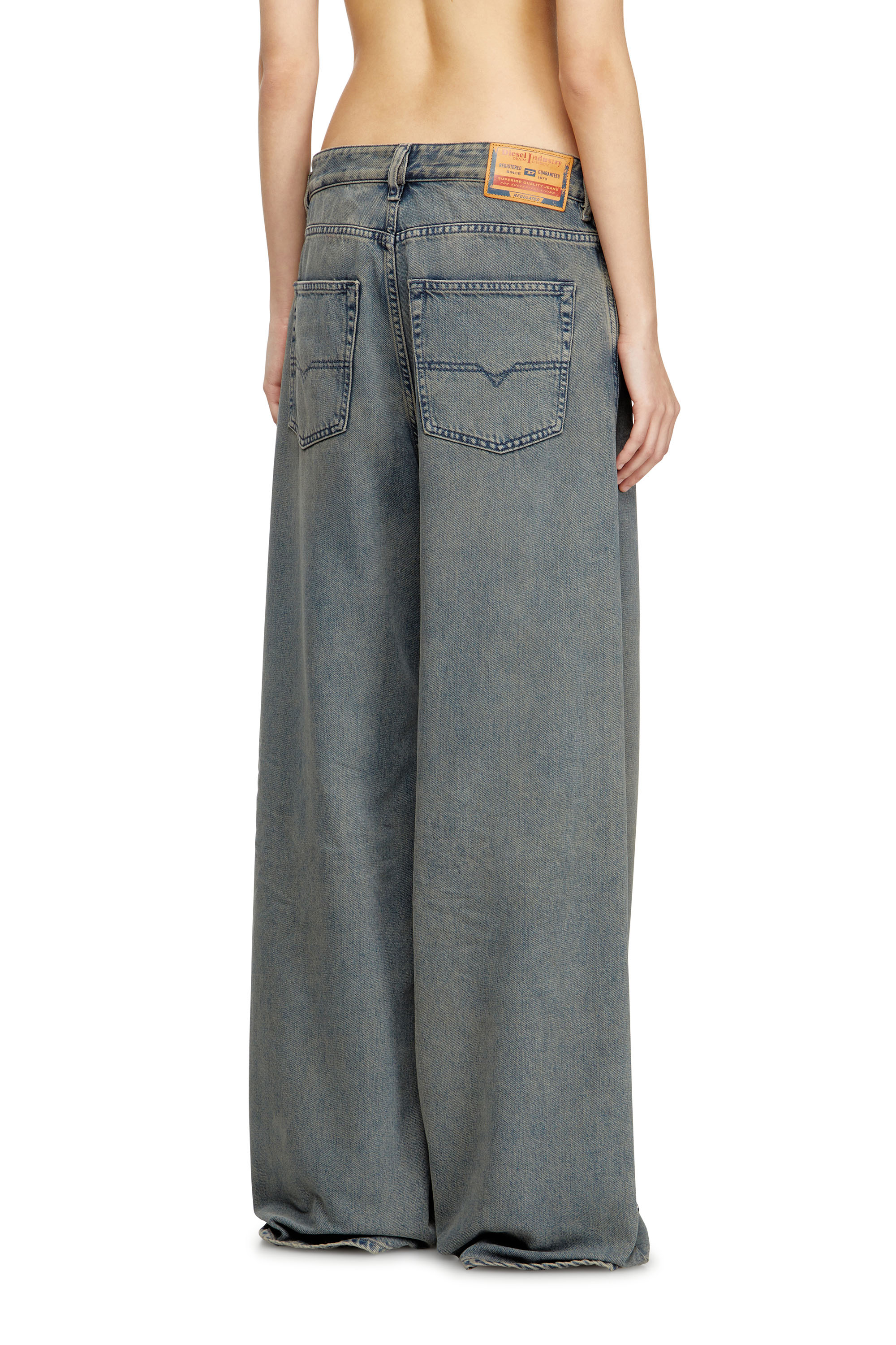 Relaxed Jeans 1996 D-Sire 09N24, Mittelblau Diesel - Damen Relaxed Jeans 1996 D-Sire 09N24, Mittelblau - 4