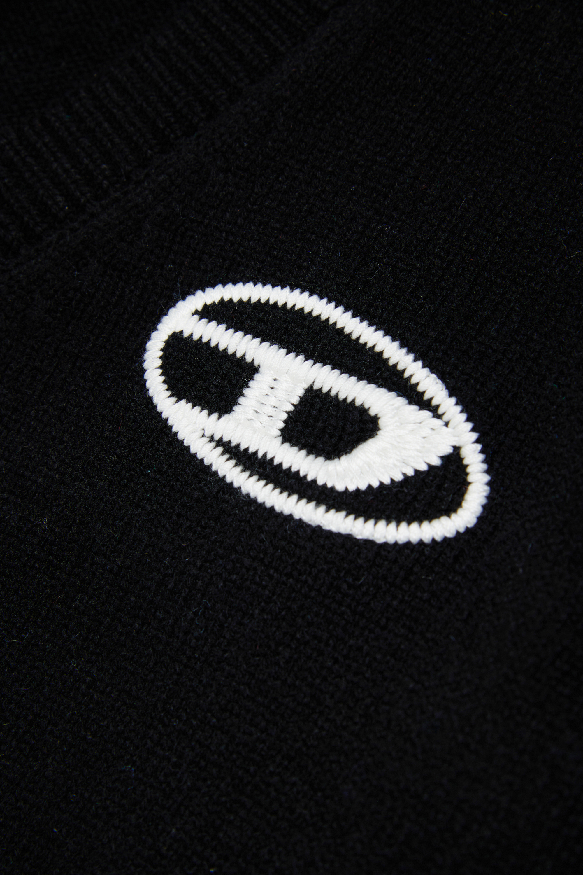 Diesel - KLABO CARDIGAN OVER, Man's Cashmere-enriched cardigan with Oval D logo in Black - 4