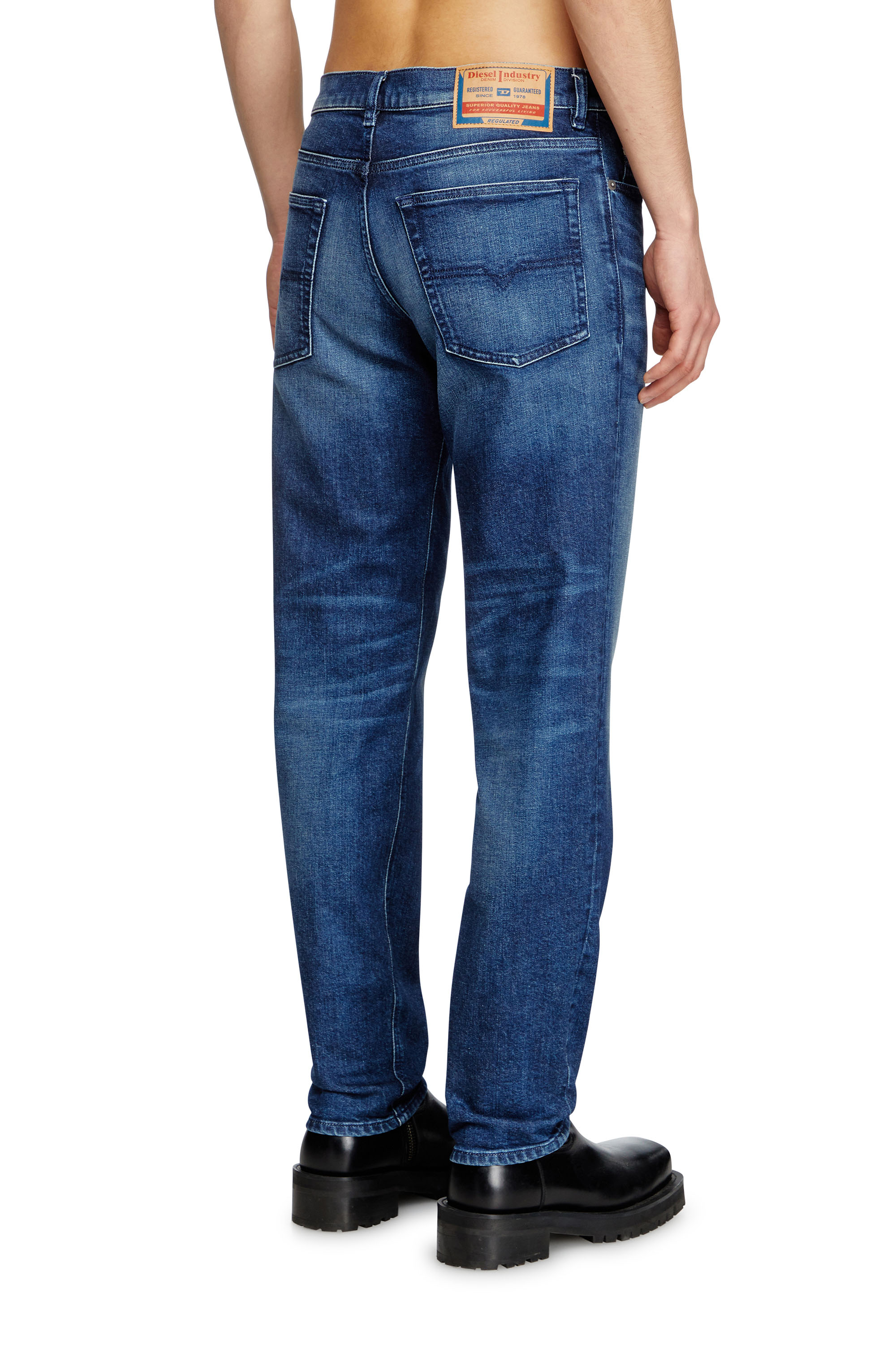 Diesel - Herren Regular Jeans 2023 D-Finitive 09L51, Dunkelblau - 4