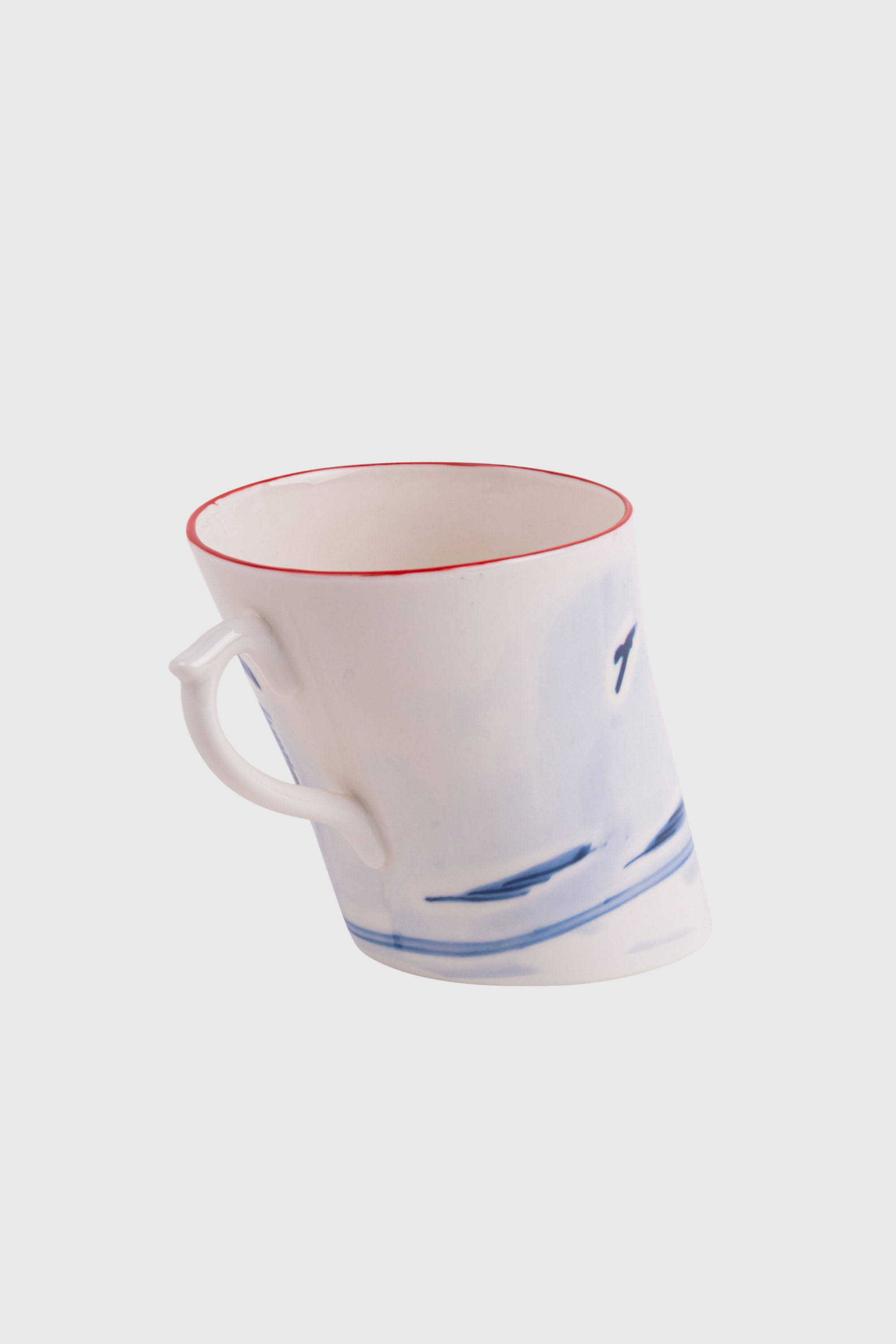 Diesel - 11259 PORCELAIN MUG "CLASSIC ON ACID" -, Unisex Porzellantasse in Weiss/Blau - 6