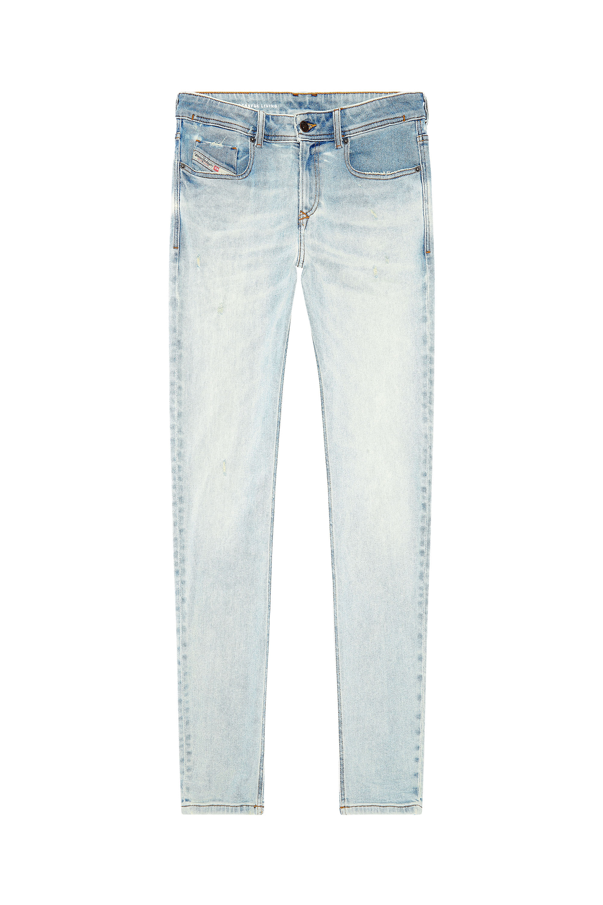 Diesel - Skinny Jeans 1979 Sleenker 09H73, Hellblau - Image 5
