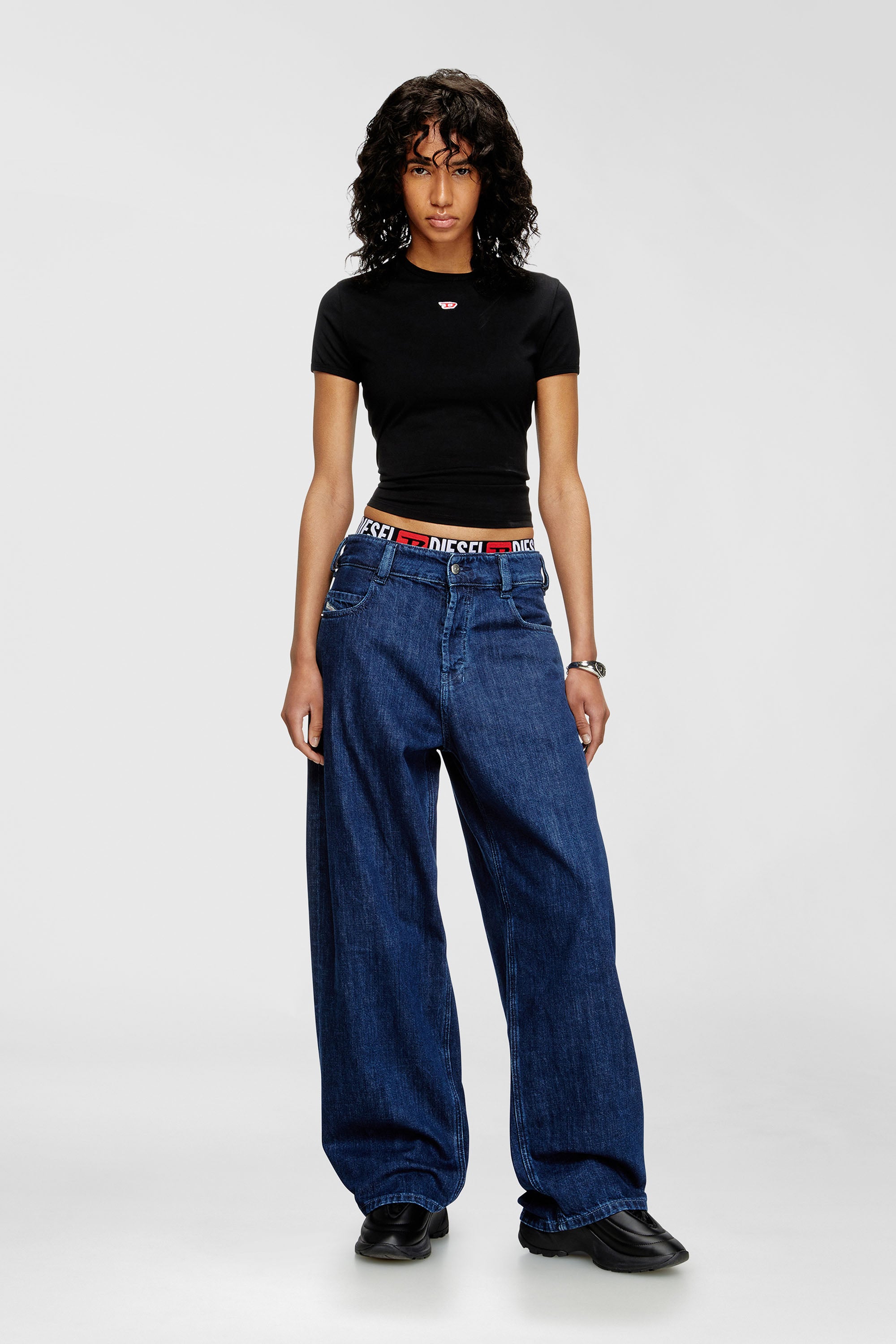Diesel - Unisex Relaxed Jeans 1997 D-Enim-M 0DBDX, Dunkelblau - 1