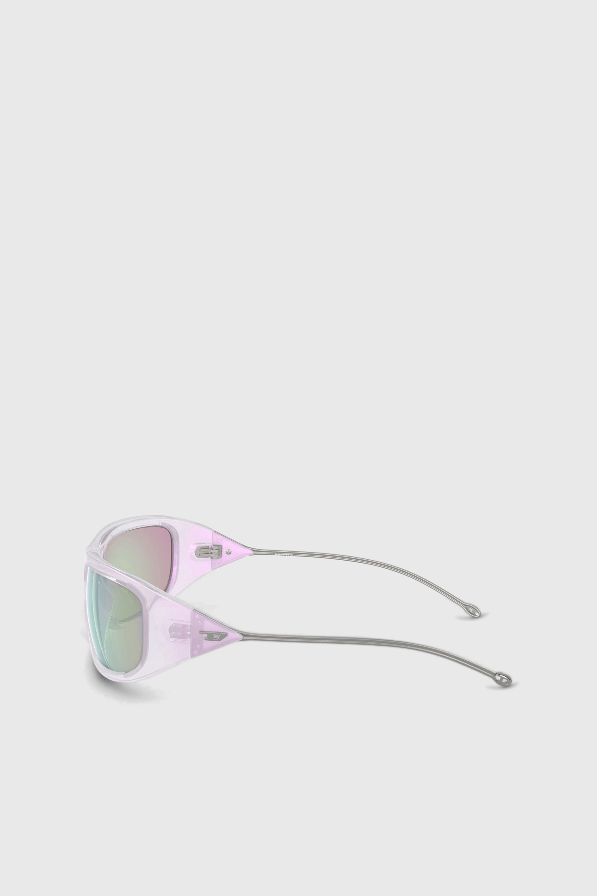 Diesel - 0DL3001 SIZE 61, Unisex's Wraparound style sunglasses in Bubble - 2