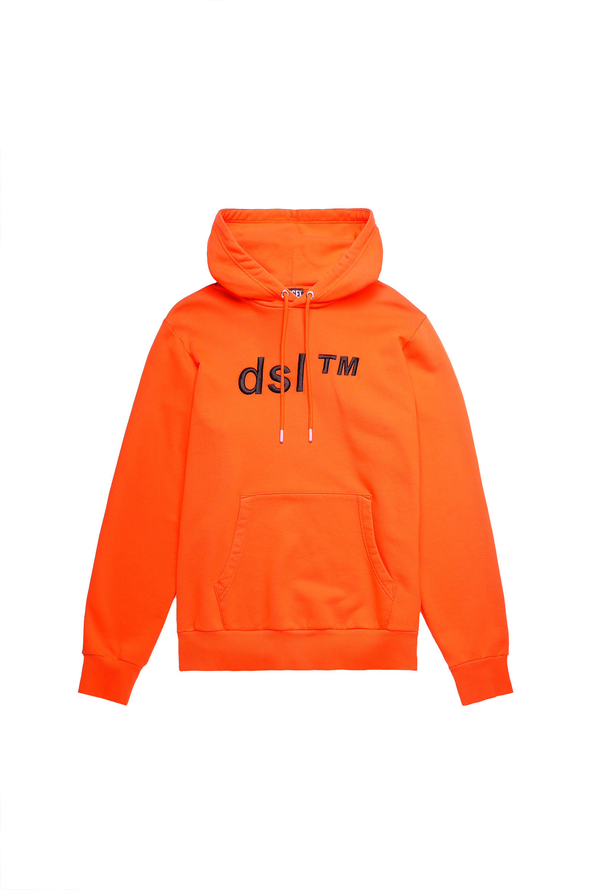 S-GIRK-HOOD-B4, Orange - Sweatshirts