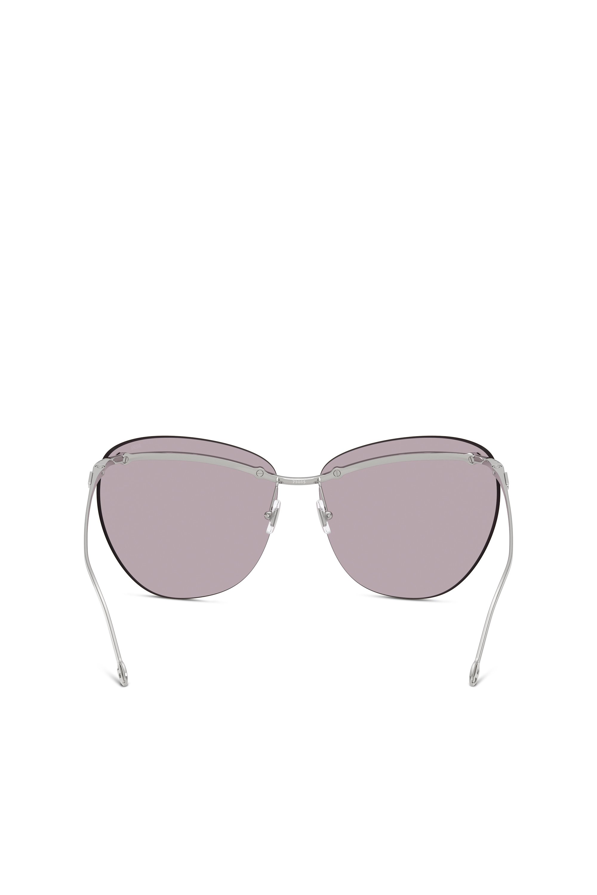 Diesel - 0DL1007, Unisex Sonnenbrille in Wraparound-Form in Hellbraun - 3