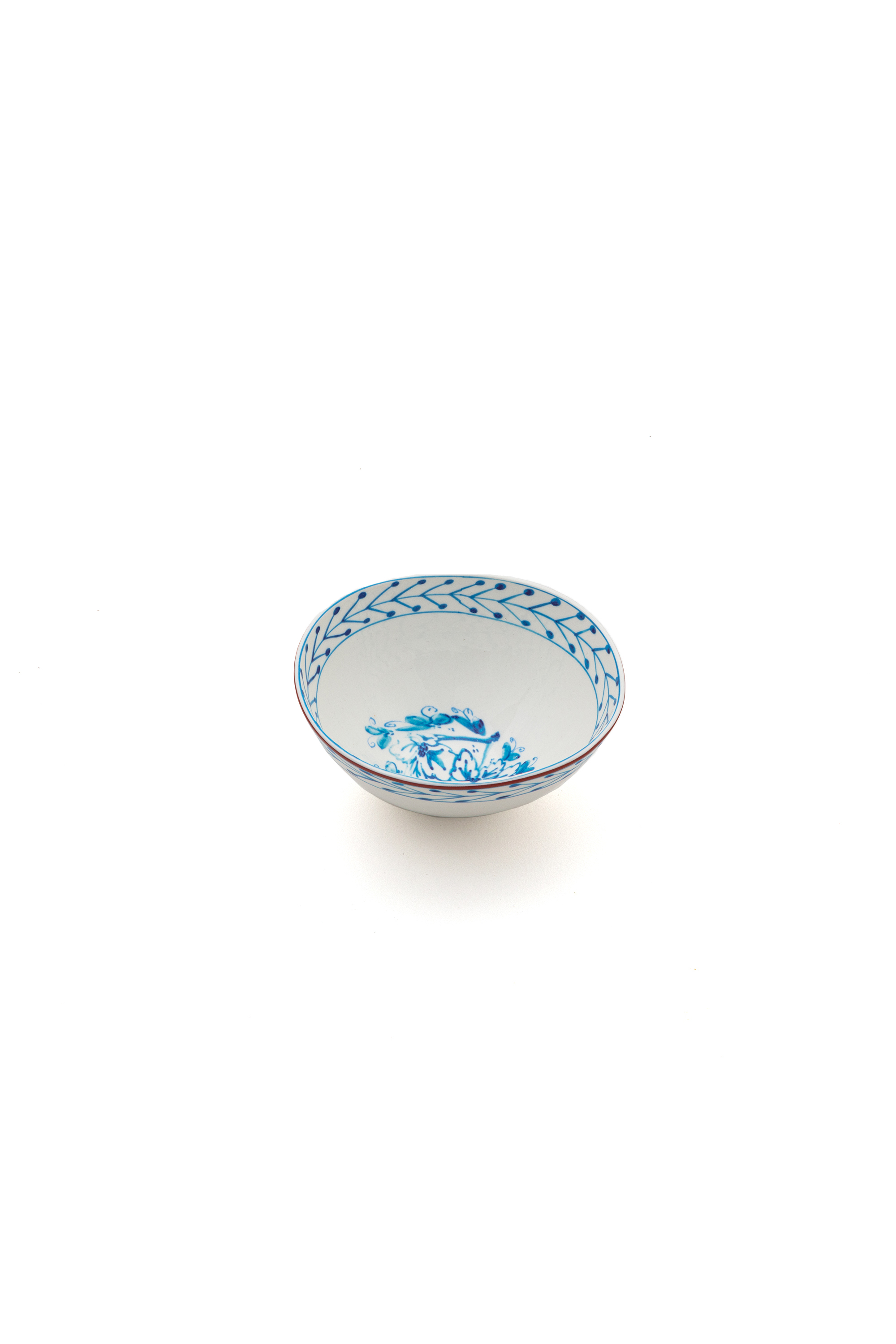 Diesel - 11271 BOWL IN PORCELAIN "CLASSIC ON ACID, Unisex Porzellanschale in Weiss/Blau - 2