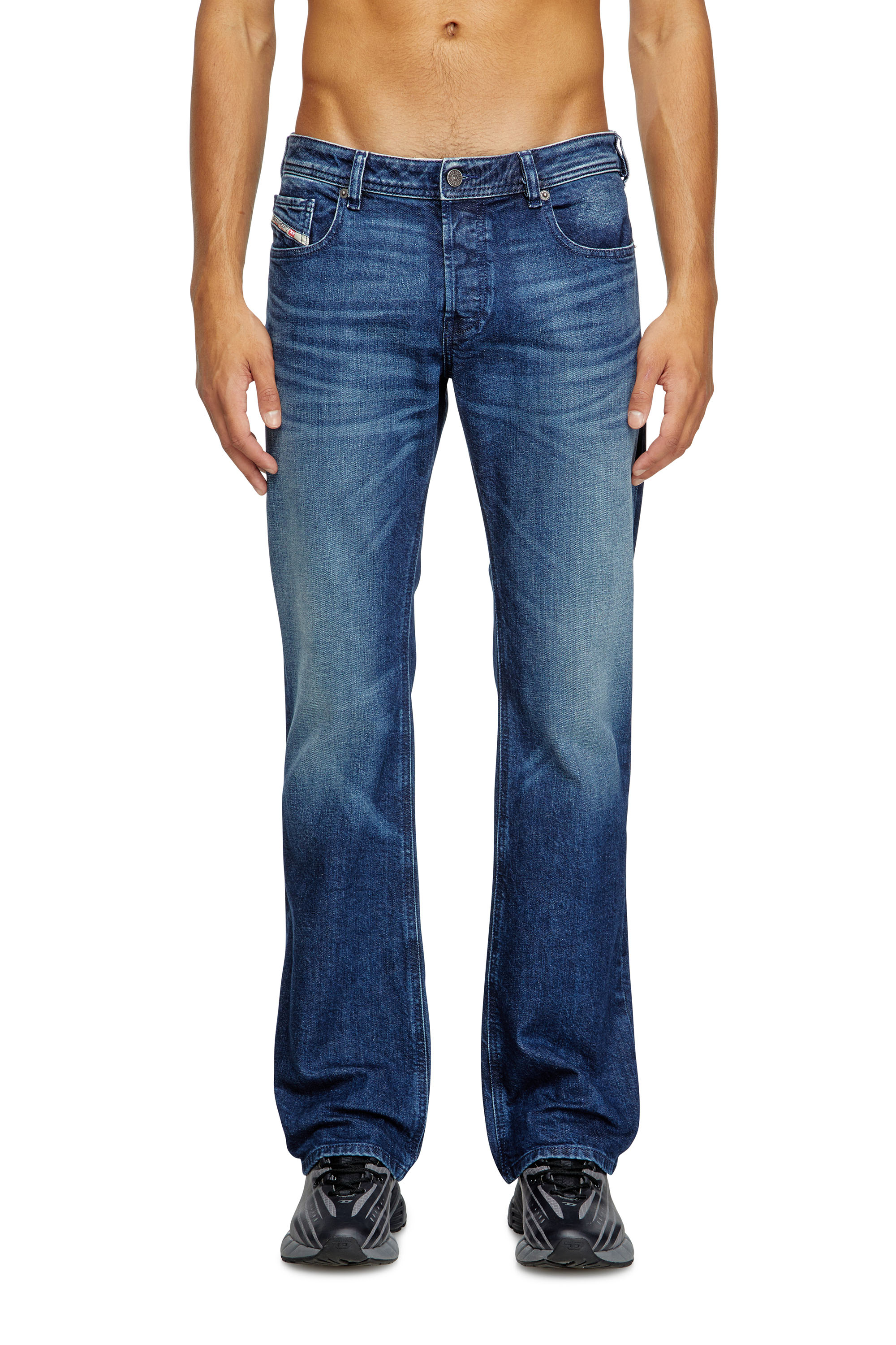 Diesel - Man's Bootcut Jeans 2007 Zatiny 09L51, Dark Blue - 3