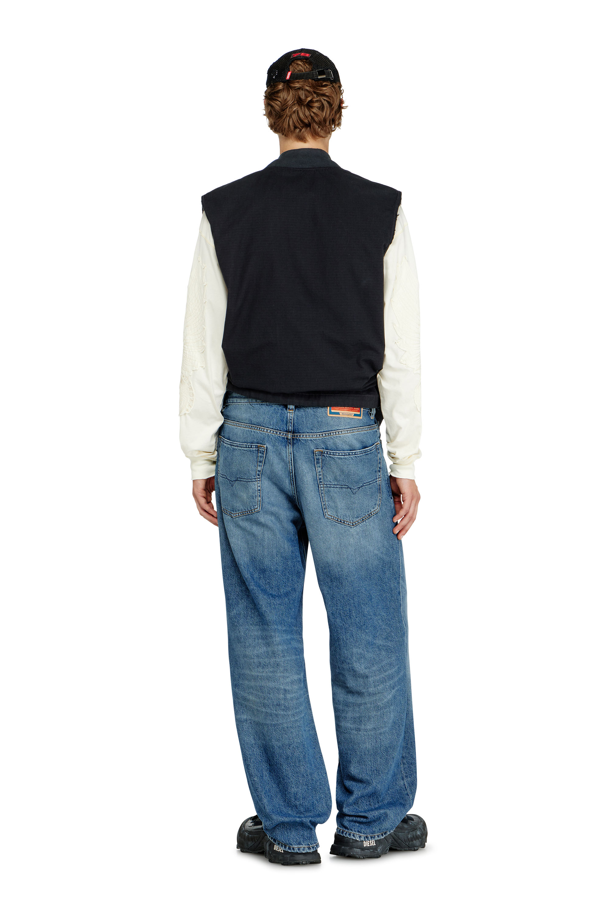 Diesel - Herren Relaxed Jeans 2001 D-Macro 09P61, Mittelblau - 3