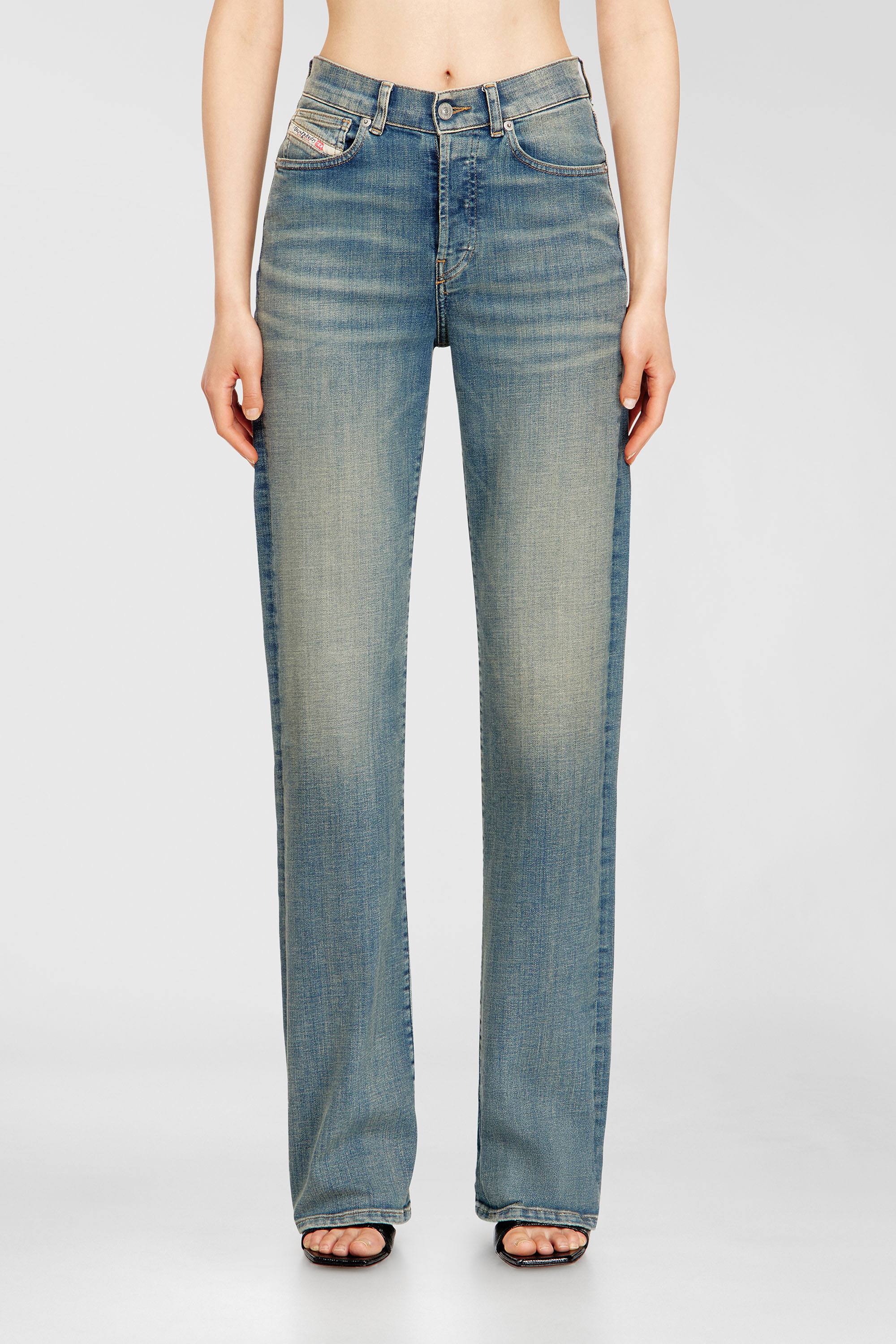 Diesel - Damen Regular Jeans 1971 D-Sent 09N32, Mittelblau - 2