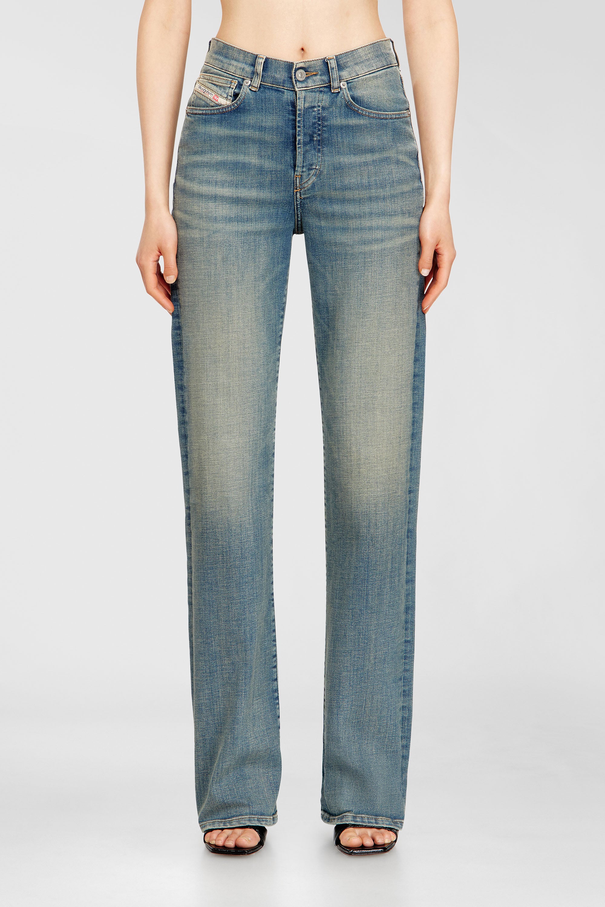Diesel - Damen Regular Jeans 1971 D-Sent 09N32, Mittelblau - 2
