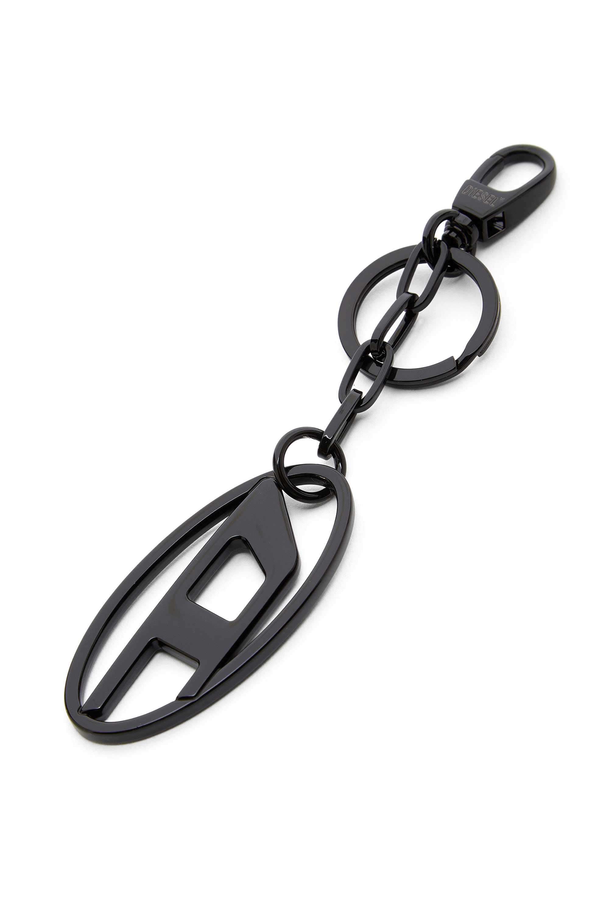 Diesel - HOLY-C, Unisex Schlüsselanhänger aus Metall mit Logo-Plakette in Schwarz - 2